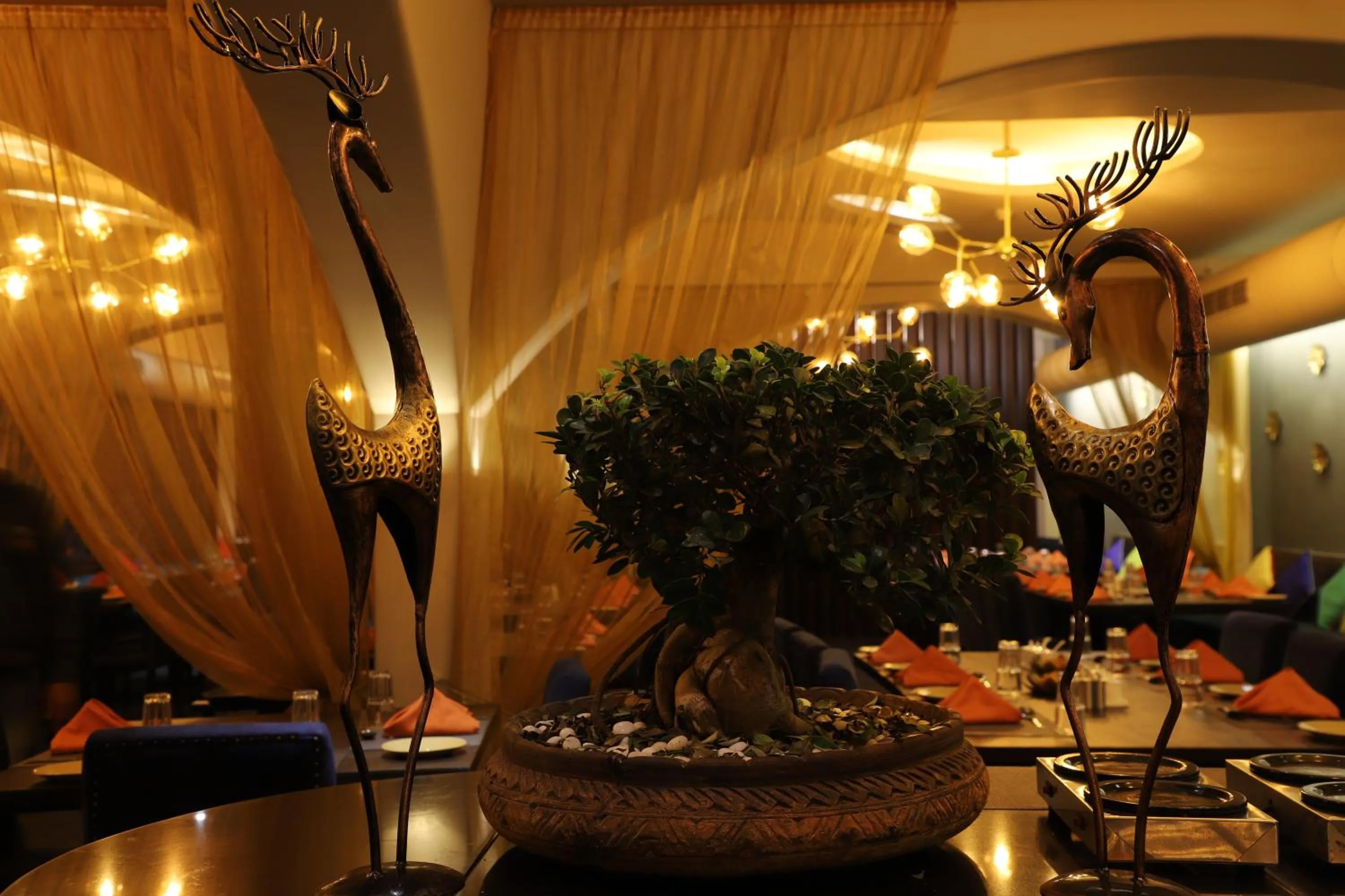 Restaurant/places to eat in The Purple Leaf Hotels