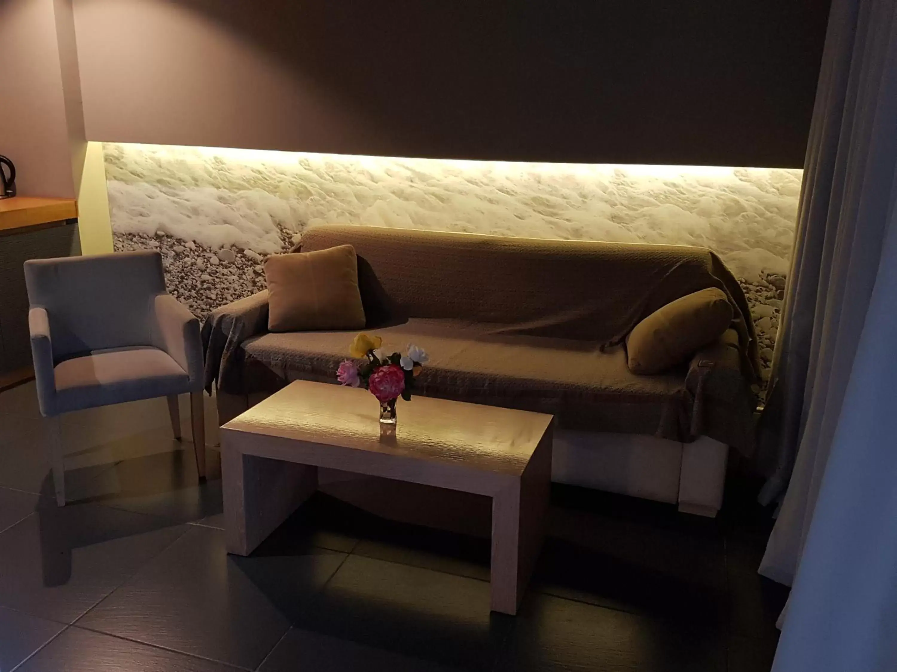 Seating Area in Elysion Hotel