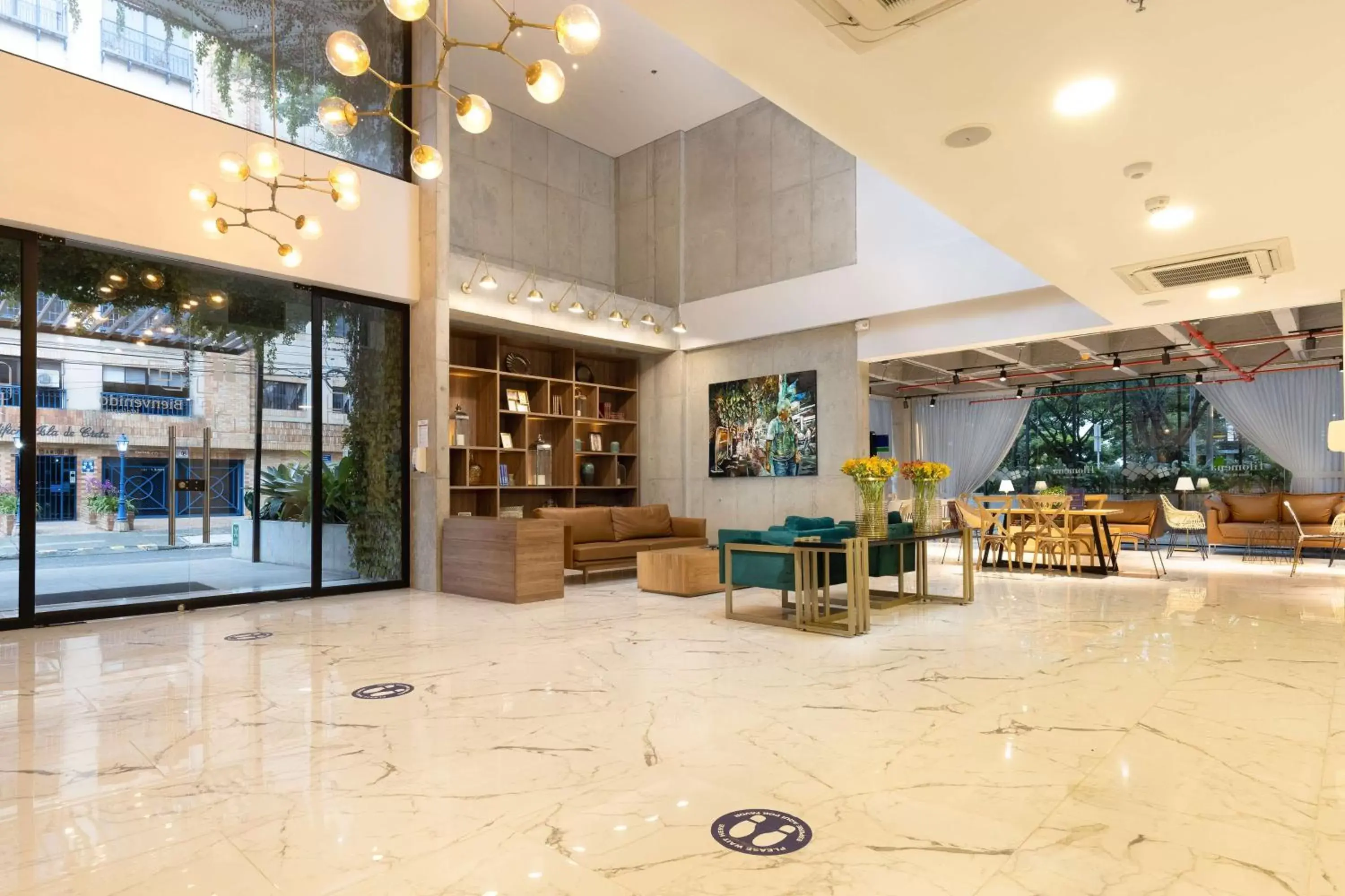 Lobby or reception in Hilton Garden Inn Cali Ciudad Jardin