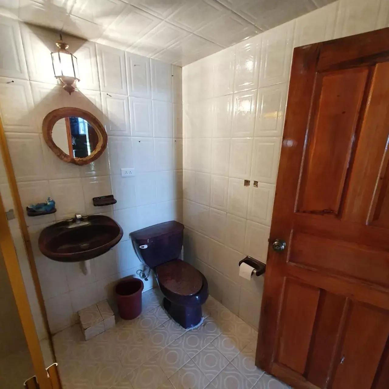 Bathroom in Cabañas Morales