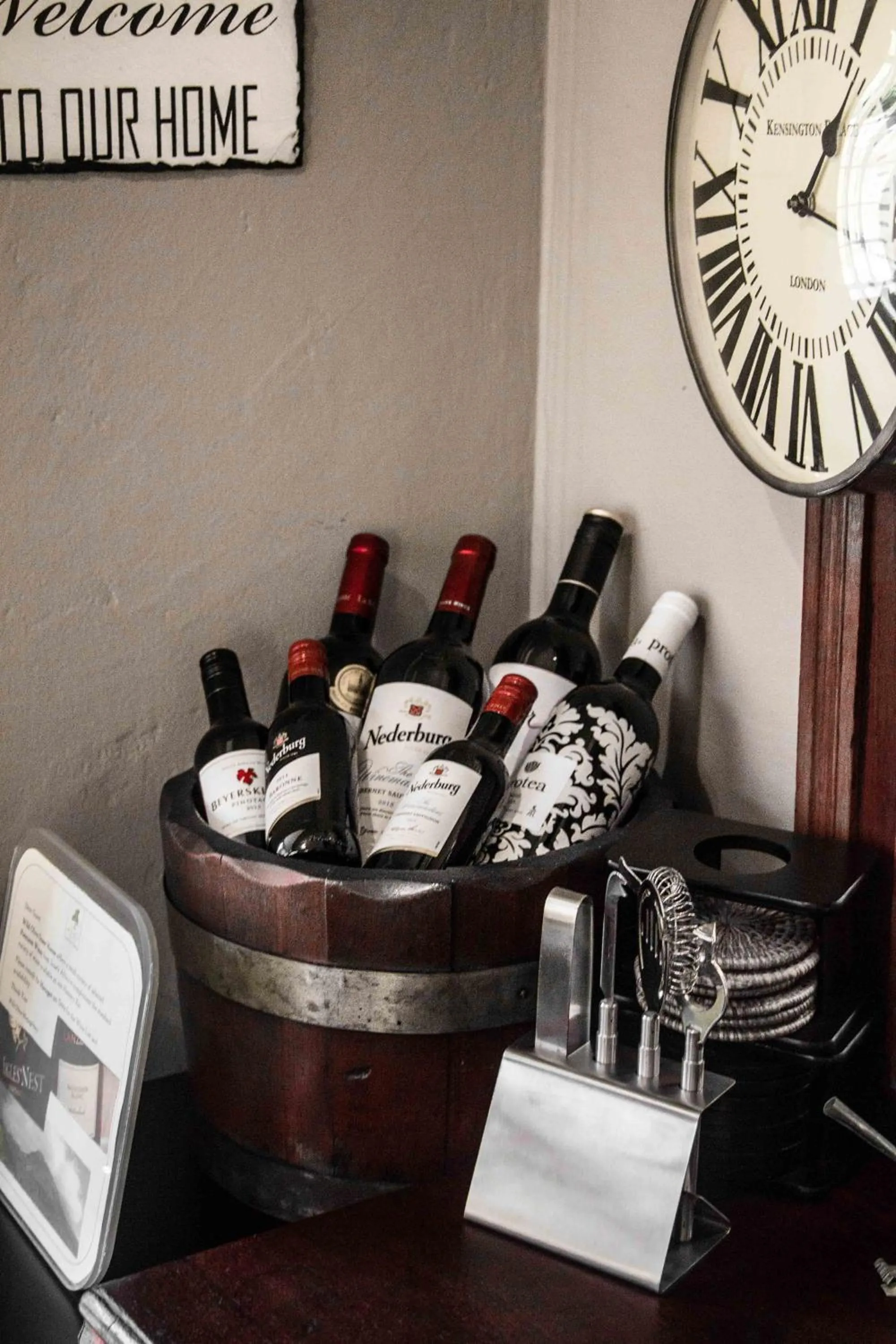 Decorative detail in Wild Olive Guest House & Villa