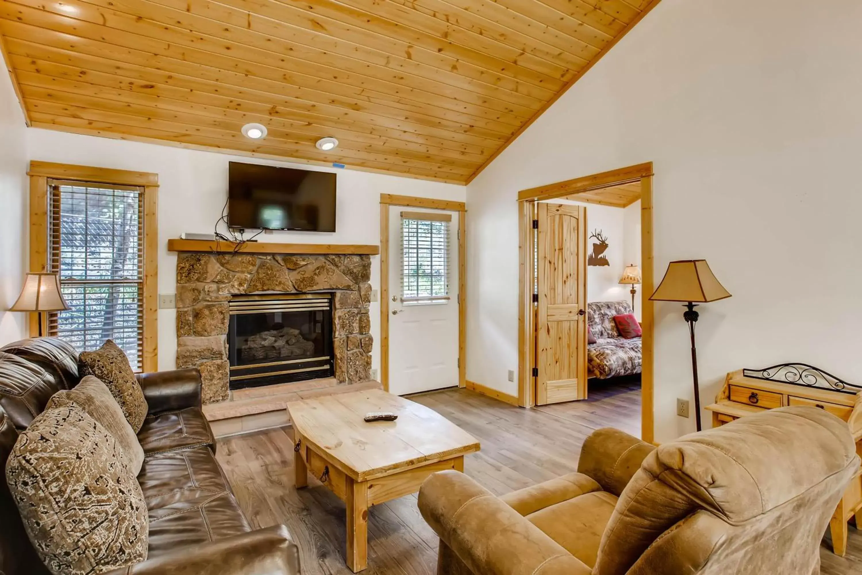 Seating Area in Estes Park Condos