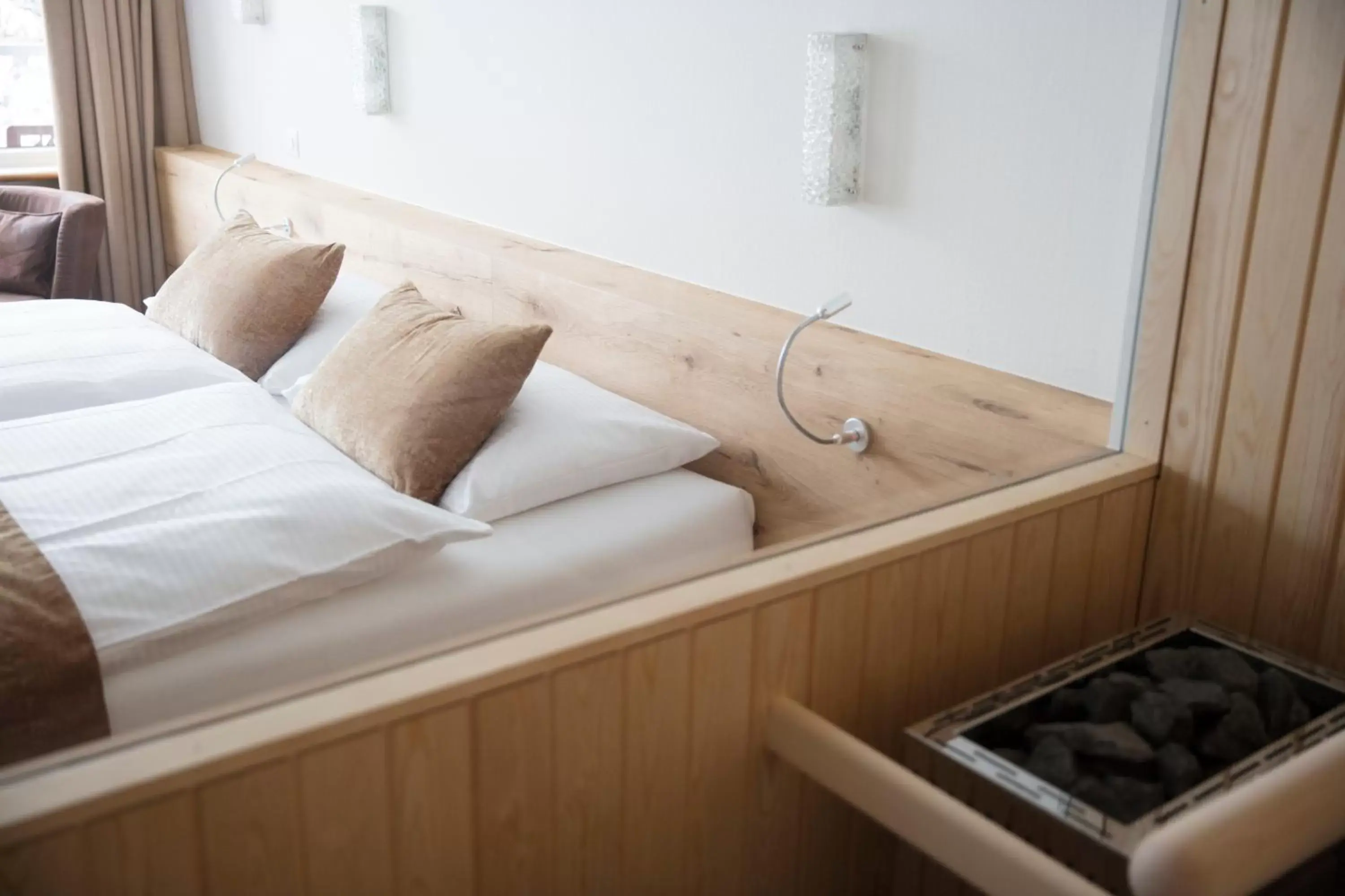 Sauna, Bed in Hotel Waldegg - Adults only