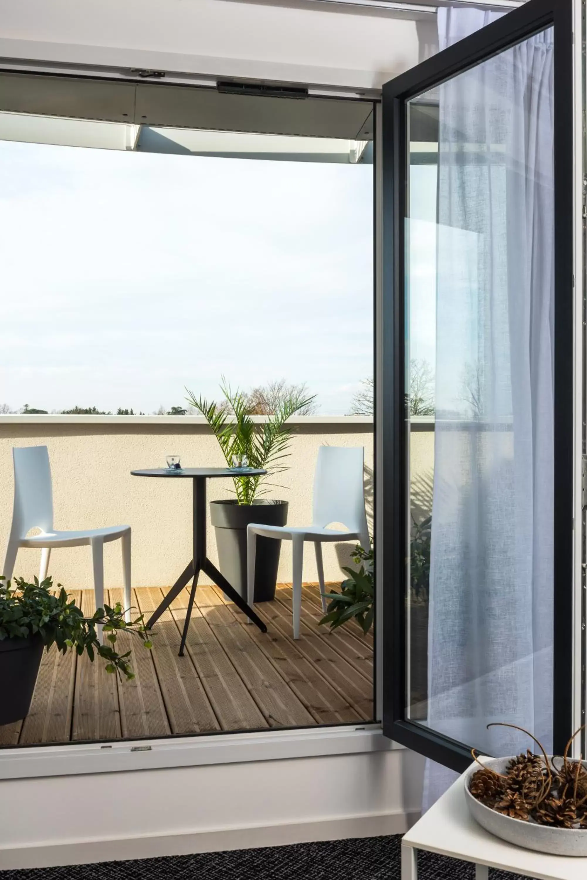 Balcony/Terrace in Ténéo Apparthotel Talence Espeleta