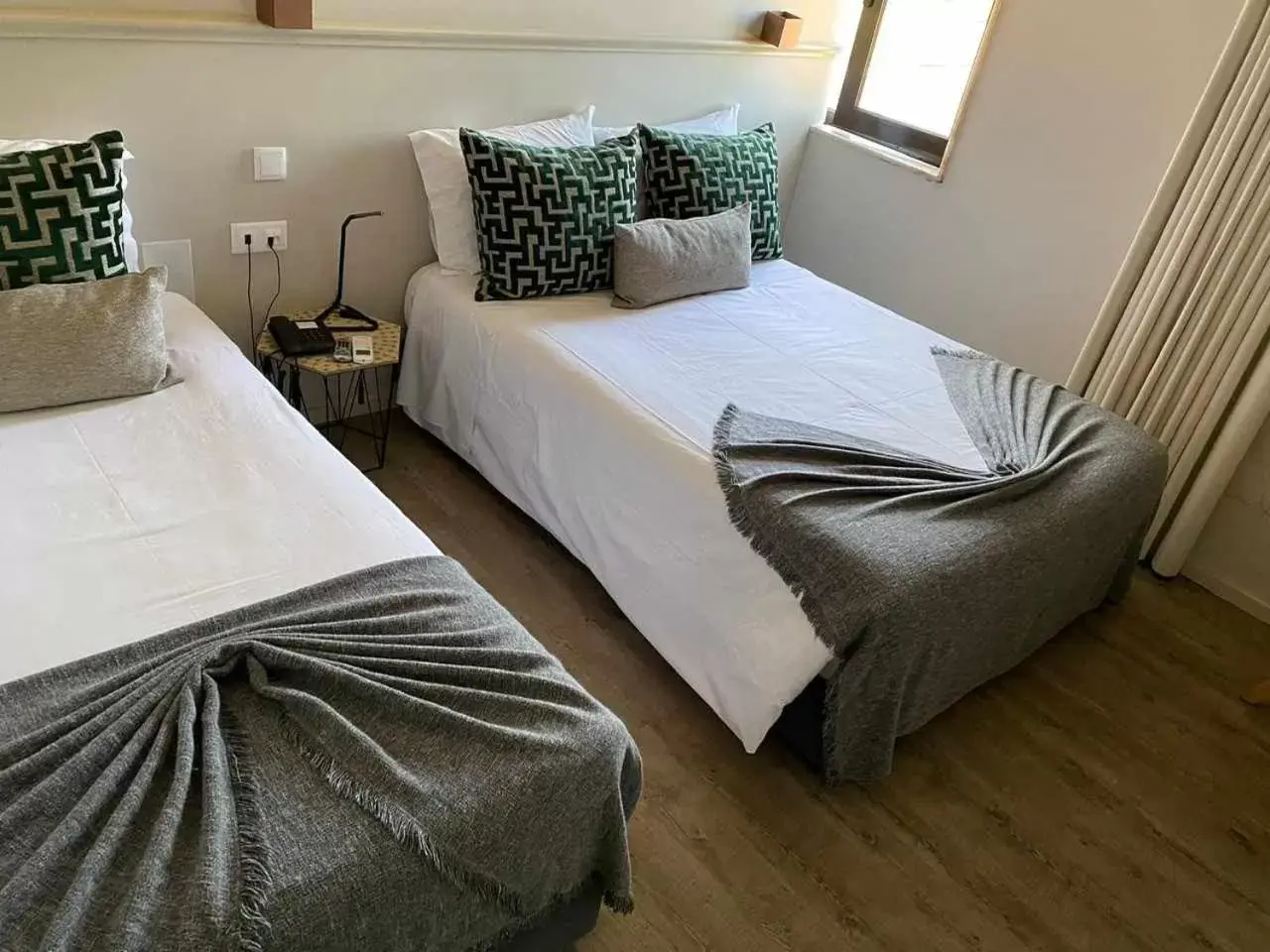 Bed in Hotel Singular Porto Aeroporto