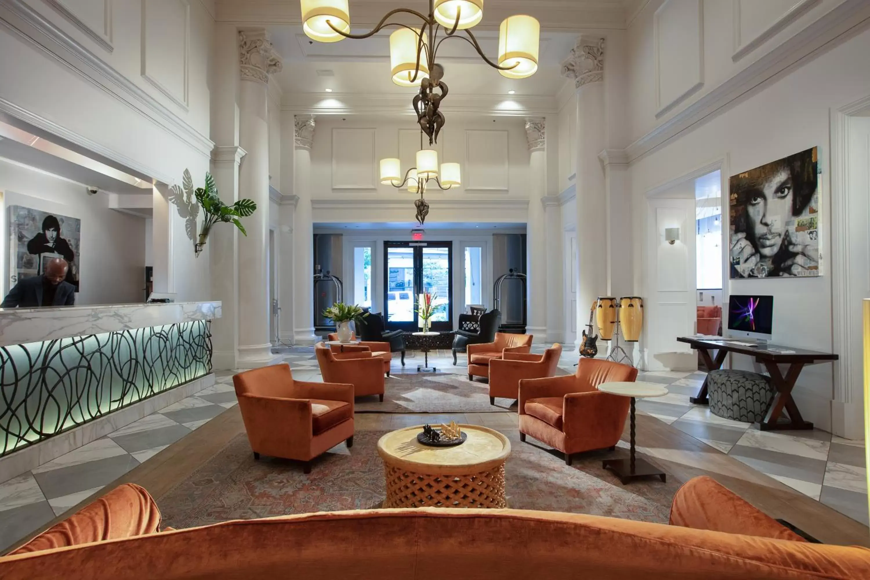 Lobby or reception in International House Hotel