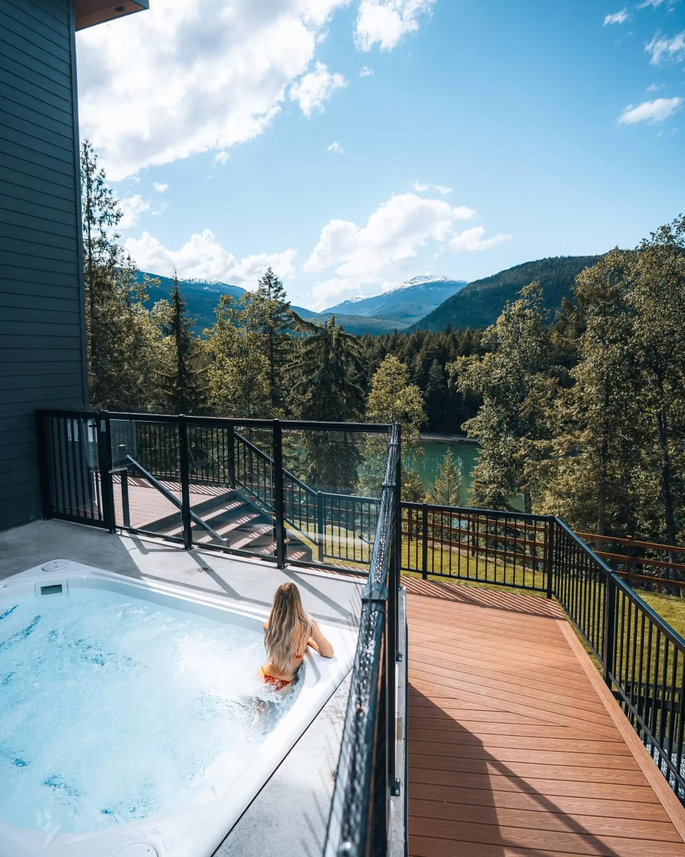 Hot Tub in Basecamp Resorts Revelstoke