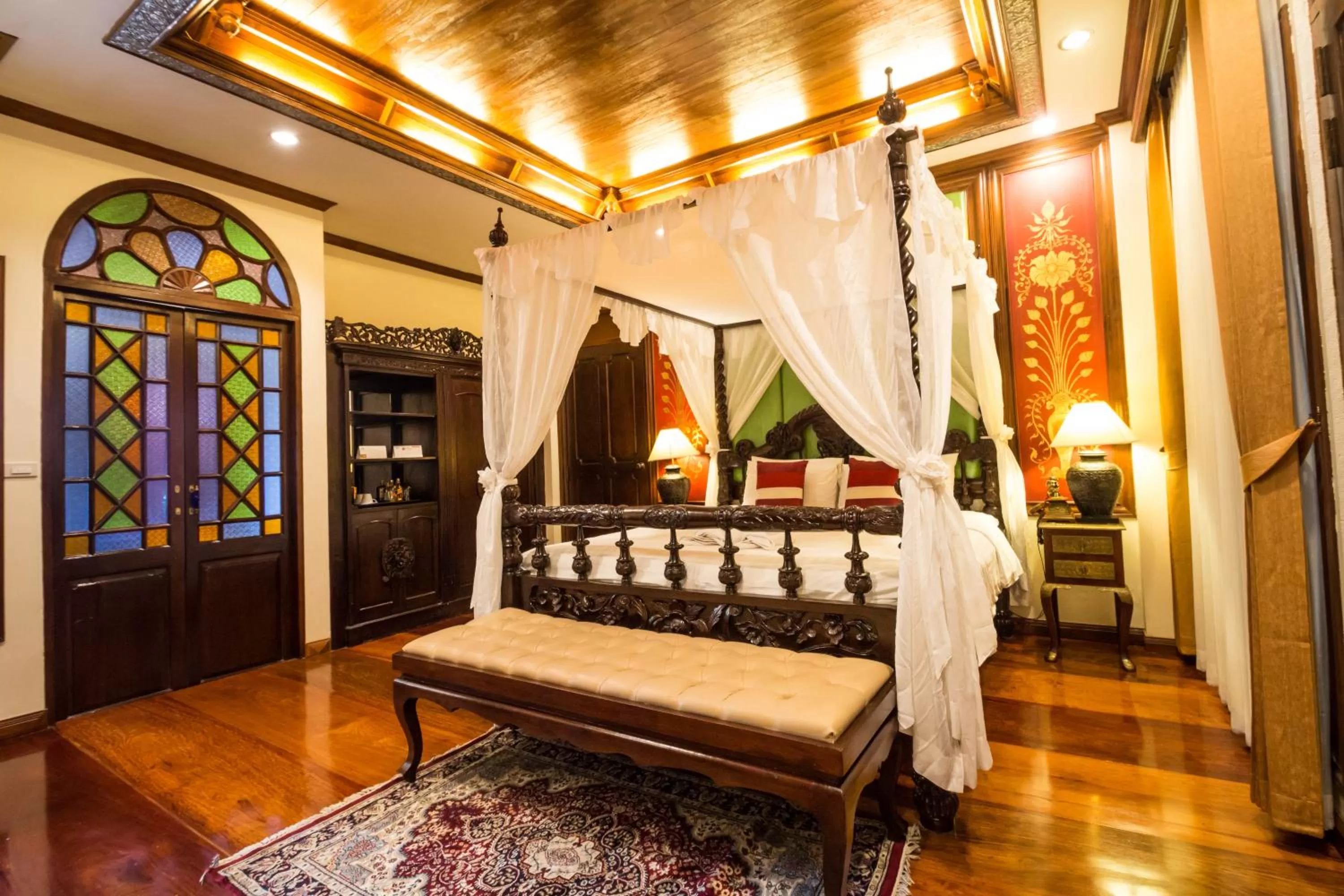 Bed in Sunday Villa Sirilanna Hotel