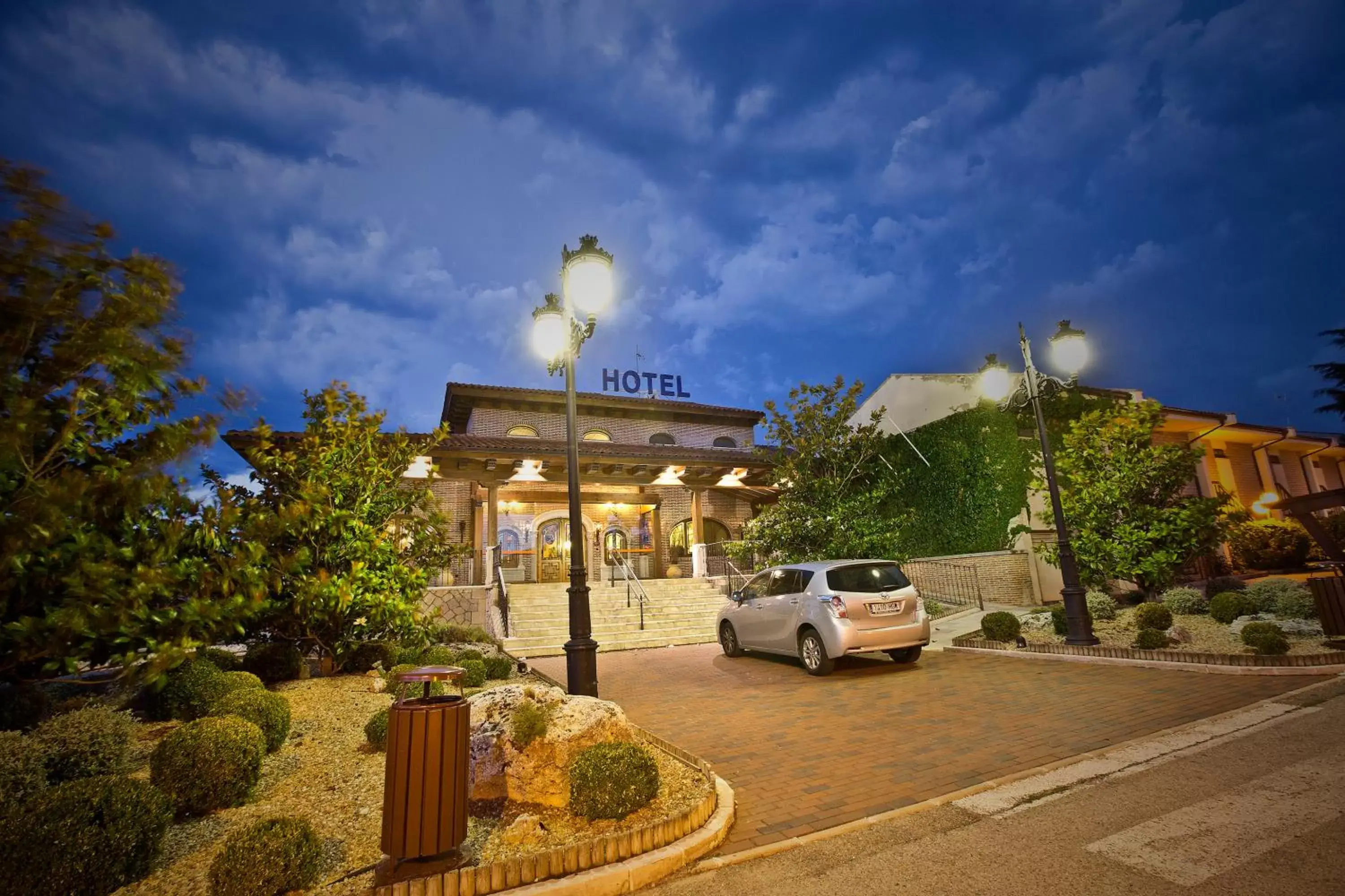 Facade/entrance, Property Building in Hotel Spa Tudanca Aranda