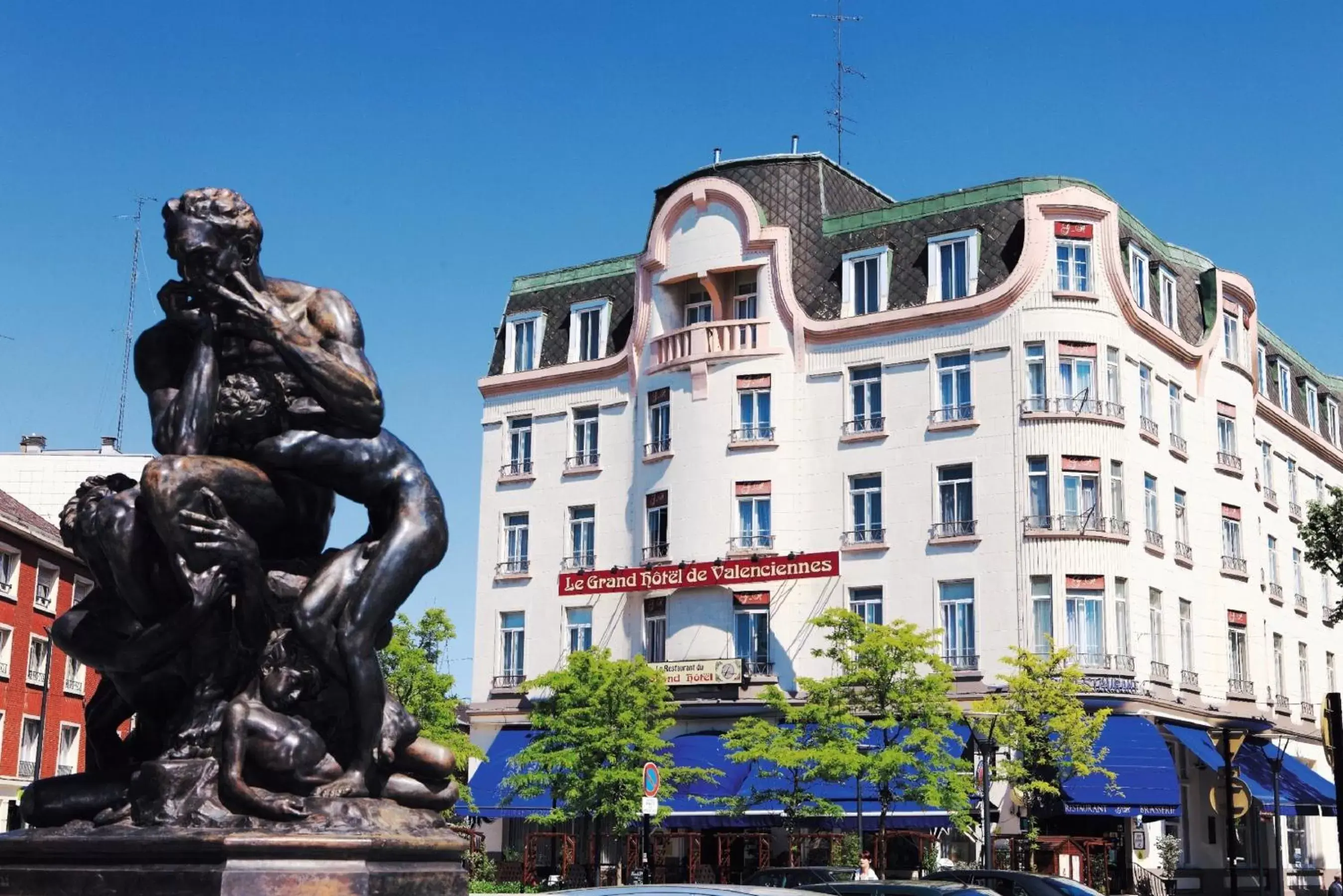 Property building in Le Grand Hotel