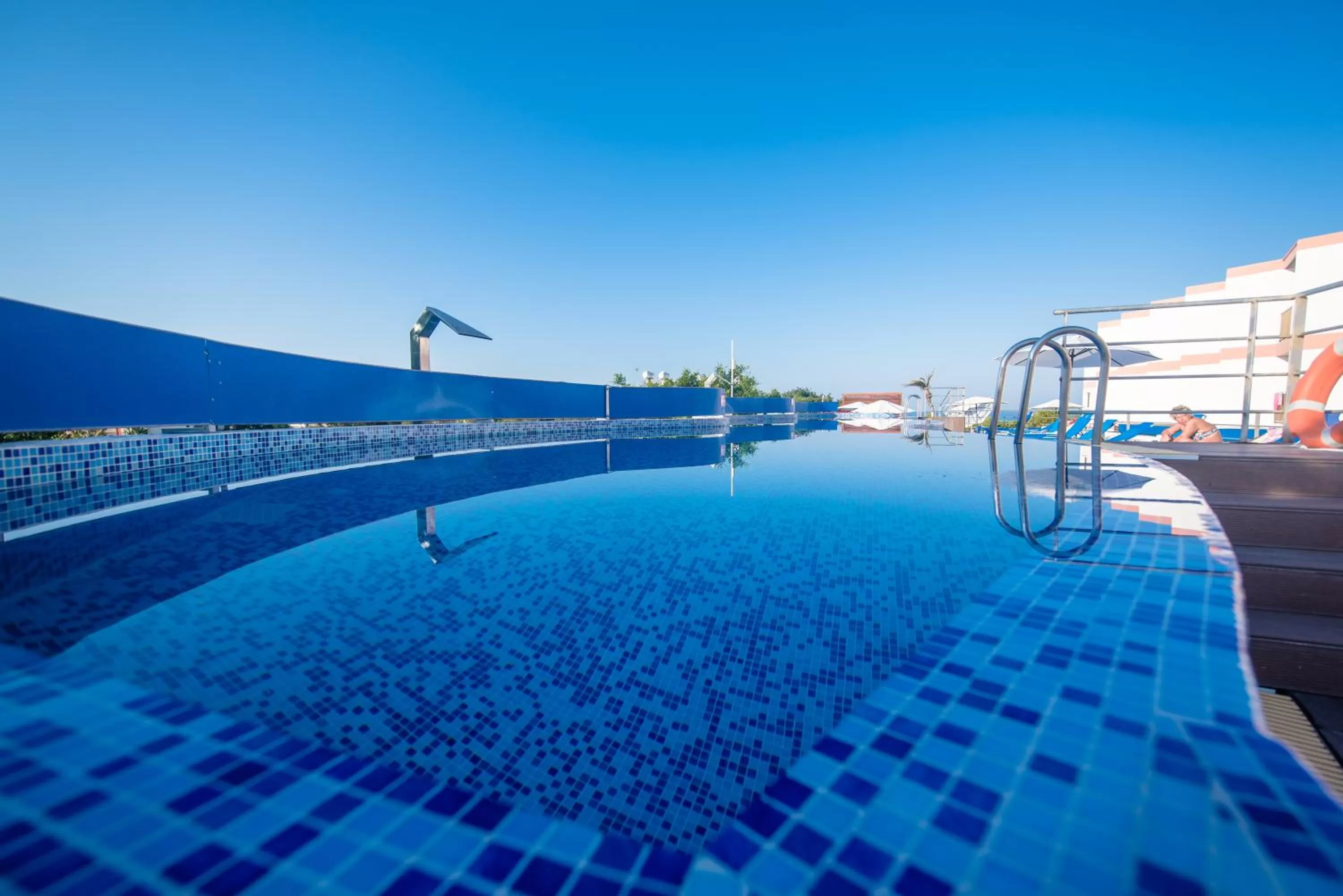 Swimming pool in Avlida Hotel