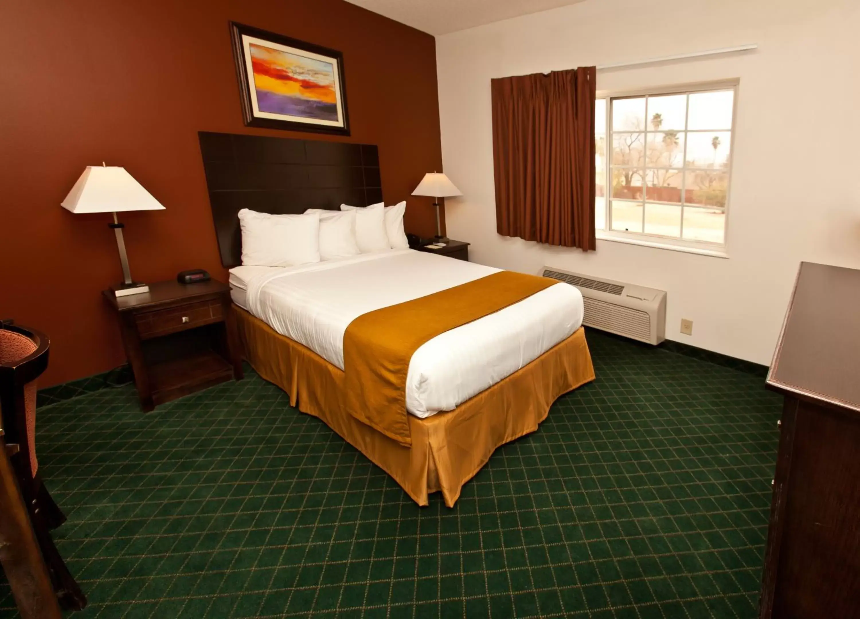 Bedroom, Room Photo in Landmark Inn Fort Irwin