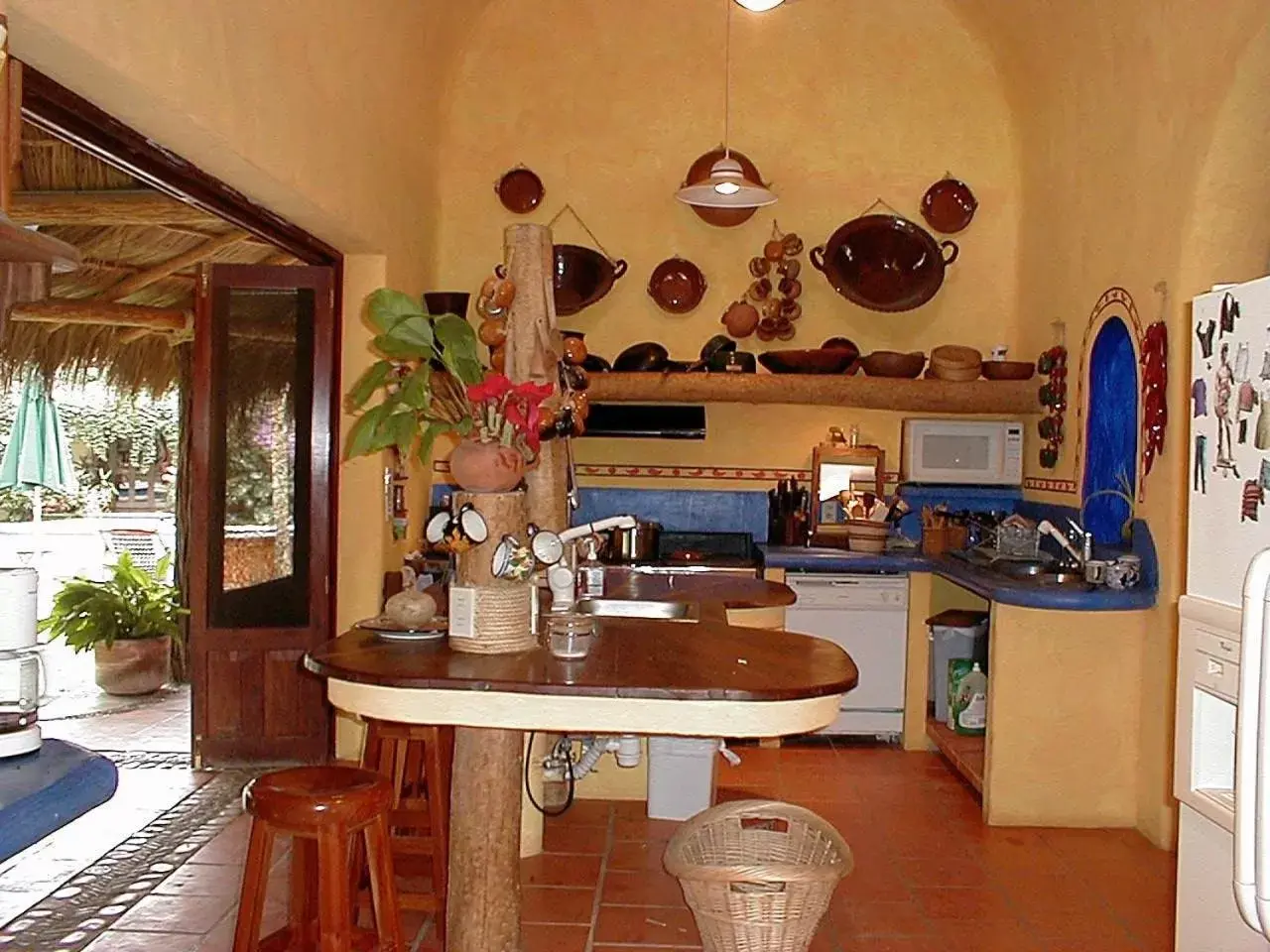 Kitchen or kitchenette in Casa Villa Magnolia B&B