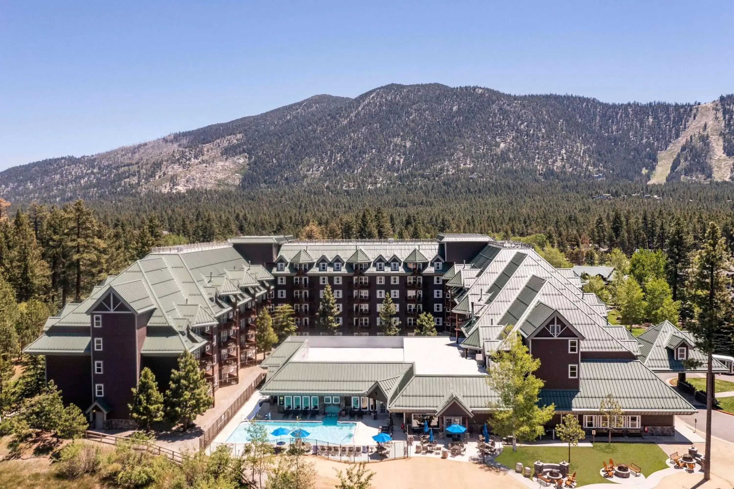 Property building, Bird's-eye View in Hilton Vacation Club Lake Tahoe Resort