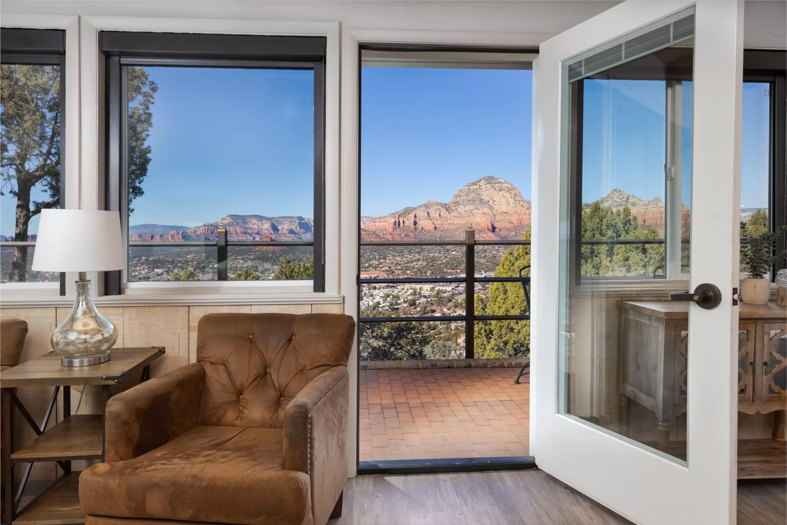 Patio in Sky Ranch Lodge
