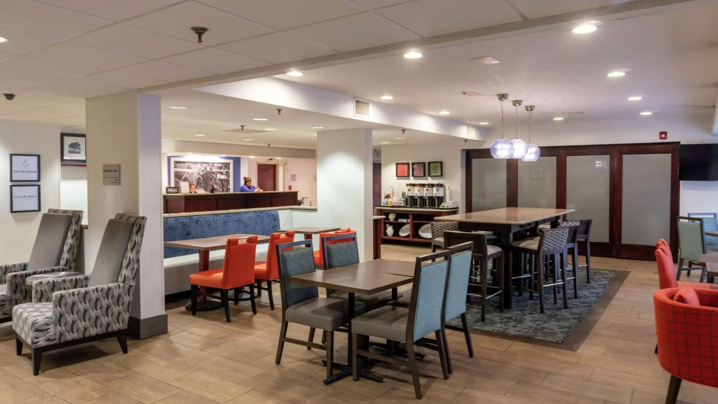 Lobby or reception, Restaurant/Places to Eat in Hampton Inn Rock Hill