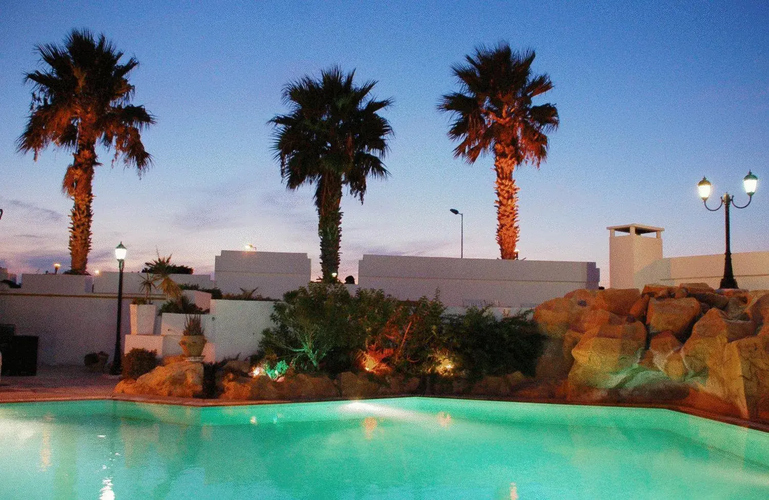 Swimming Pool in Hotel Byzance