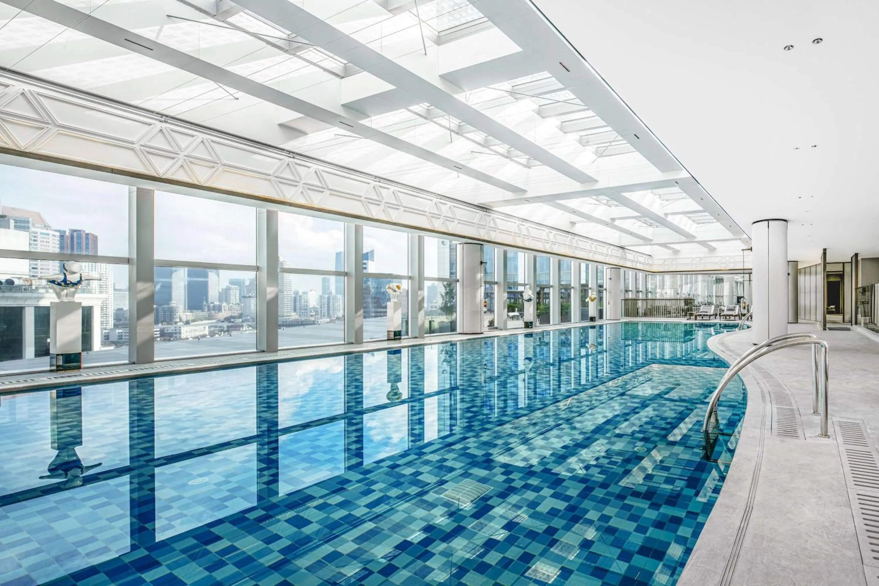 Pool view in Conrad Shanghai