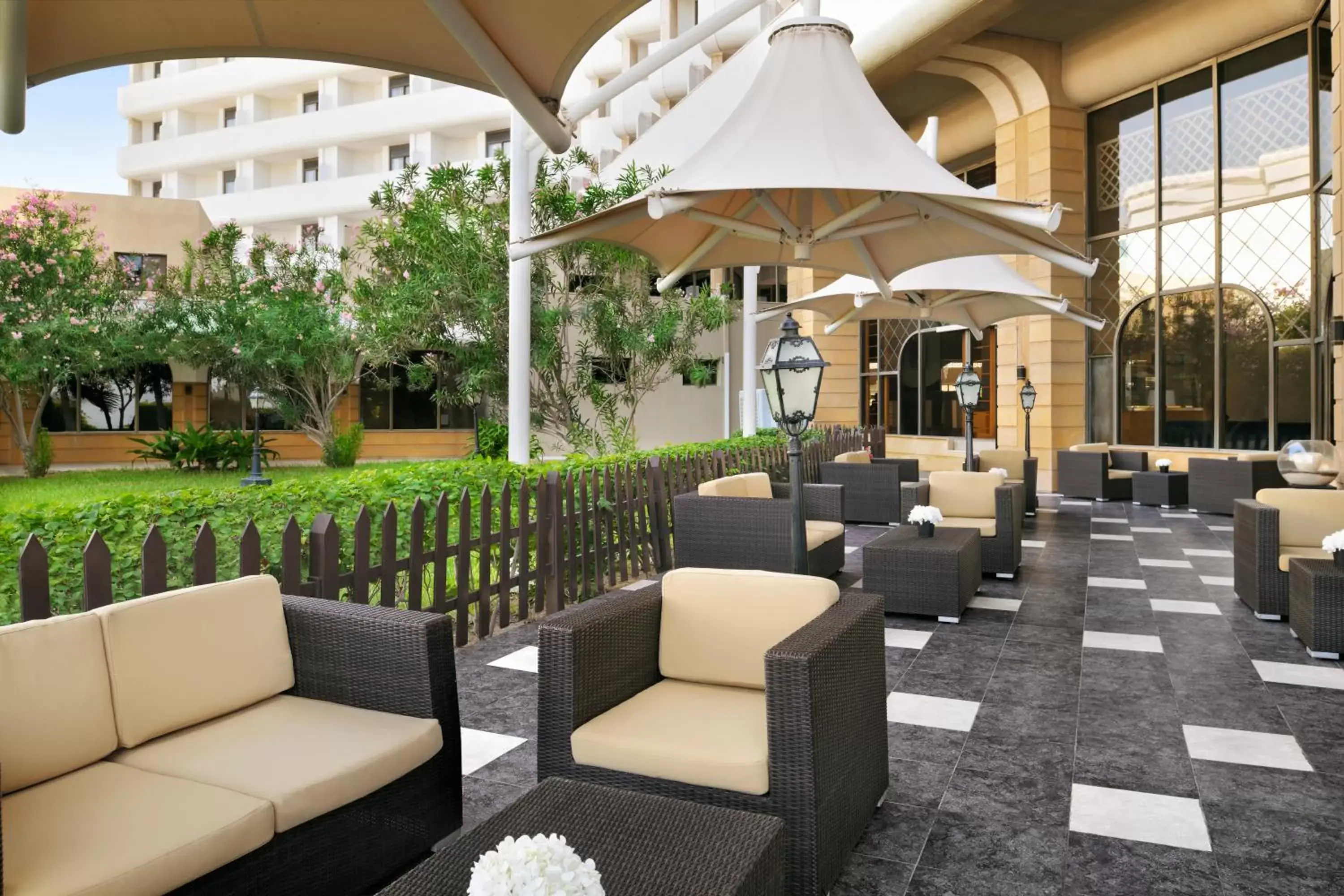 Garden in InterContinental Jeddah, an IHG Hotel