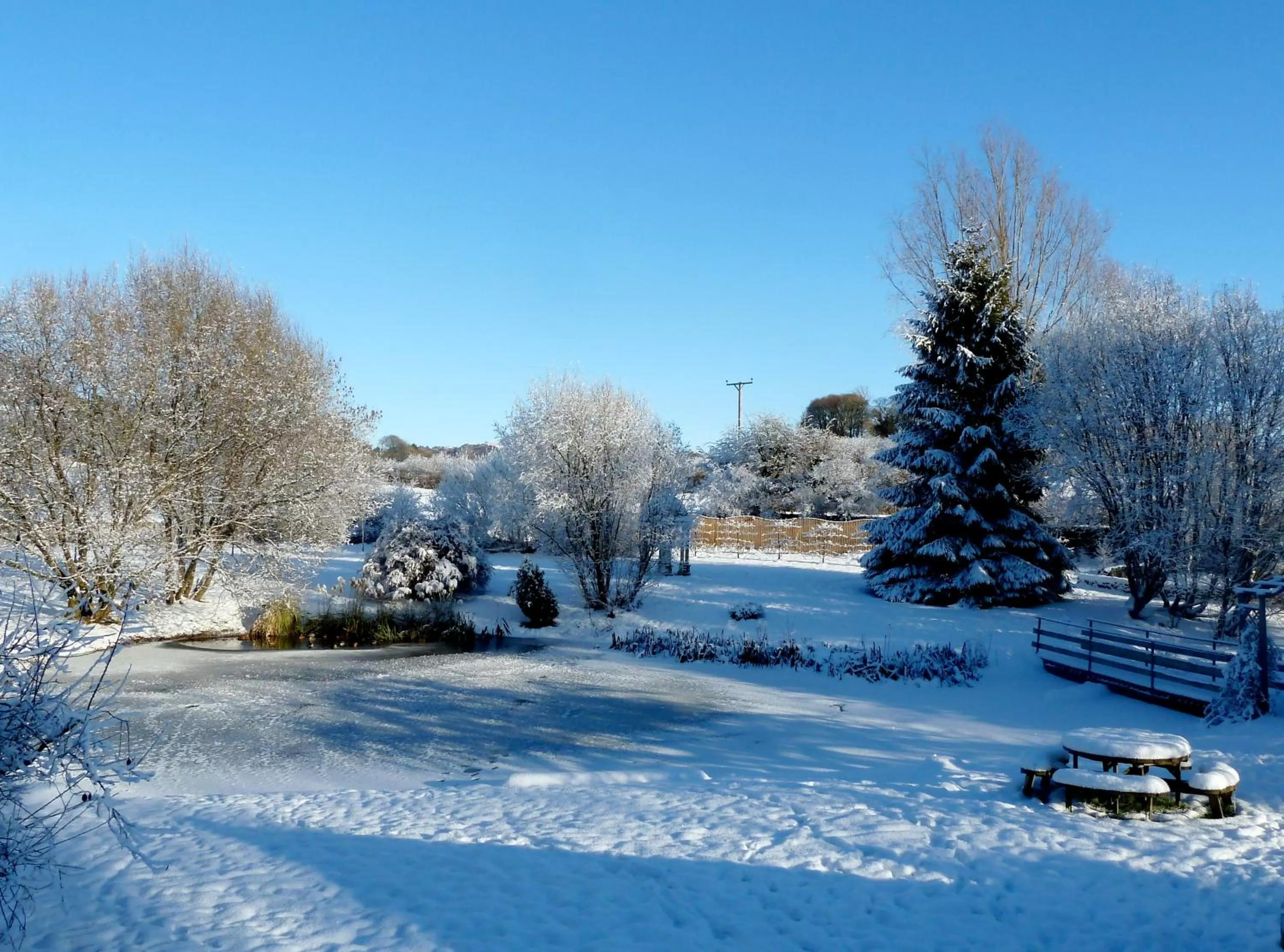 Winter in Damson Dene Hotel