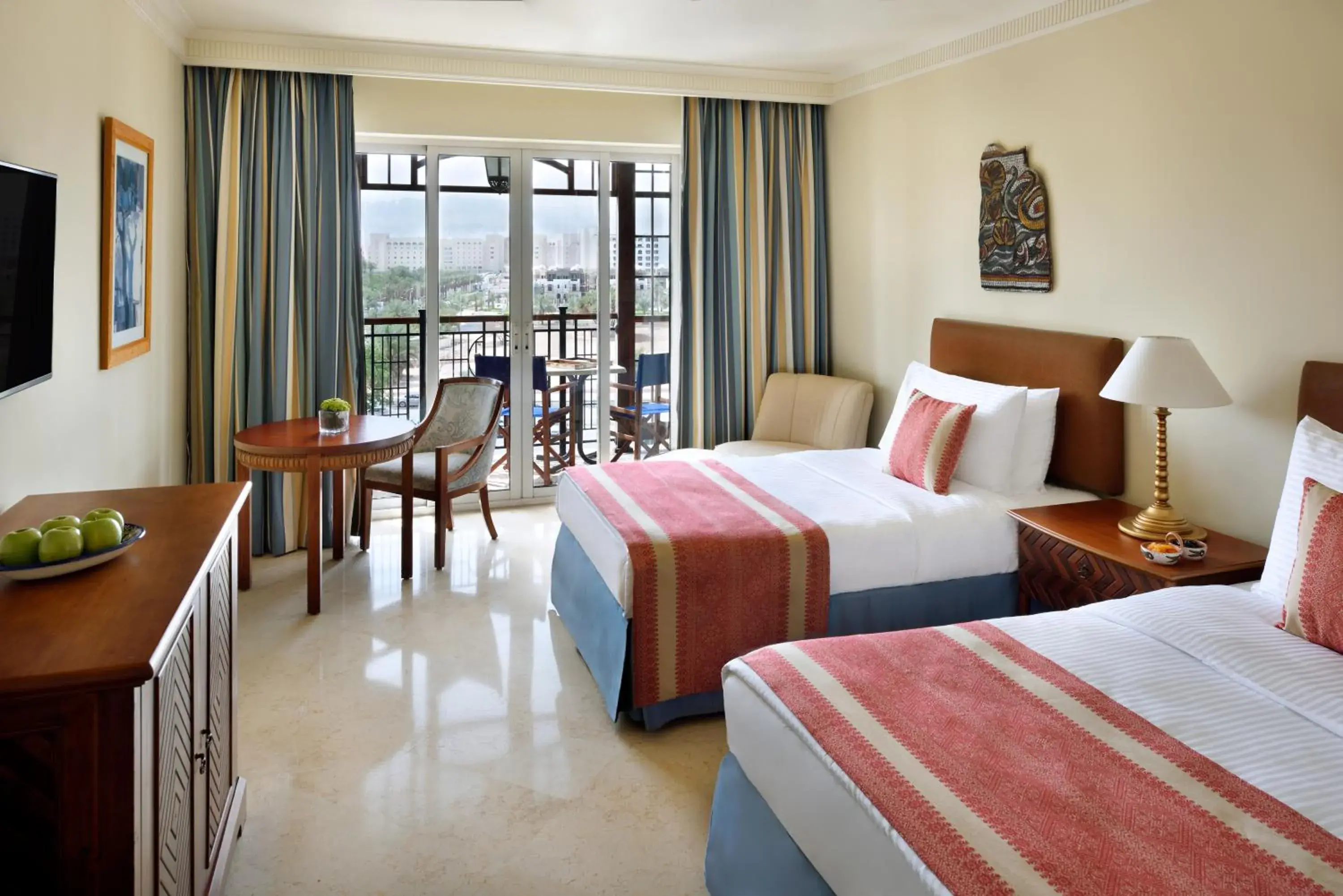 Bed in Movenpick Resort & Residences Aqaba