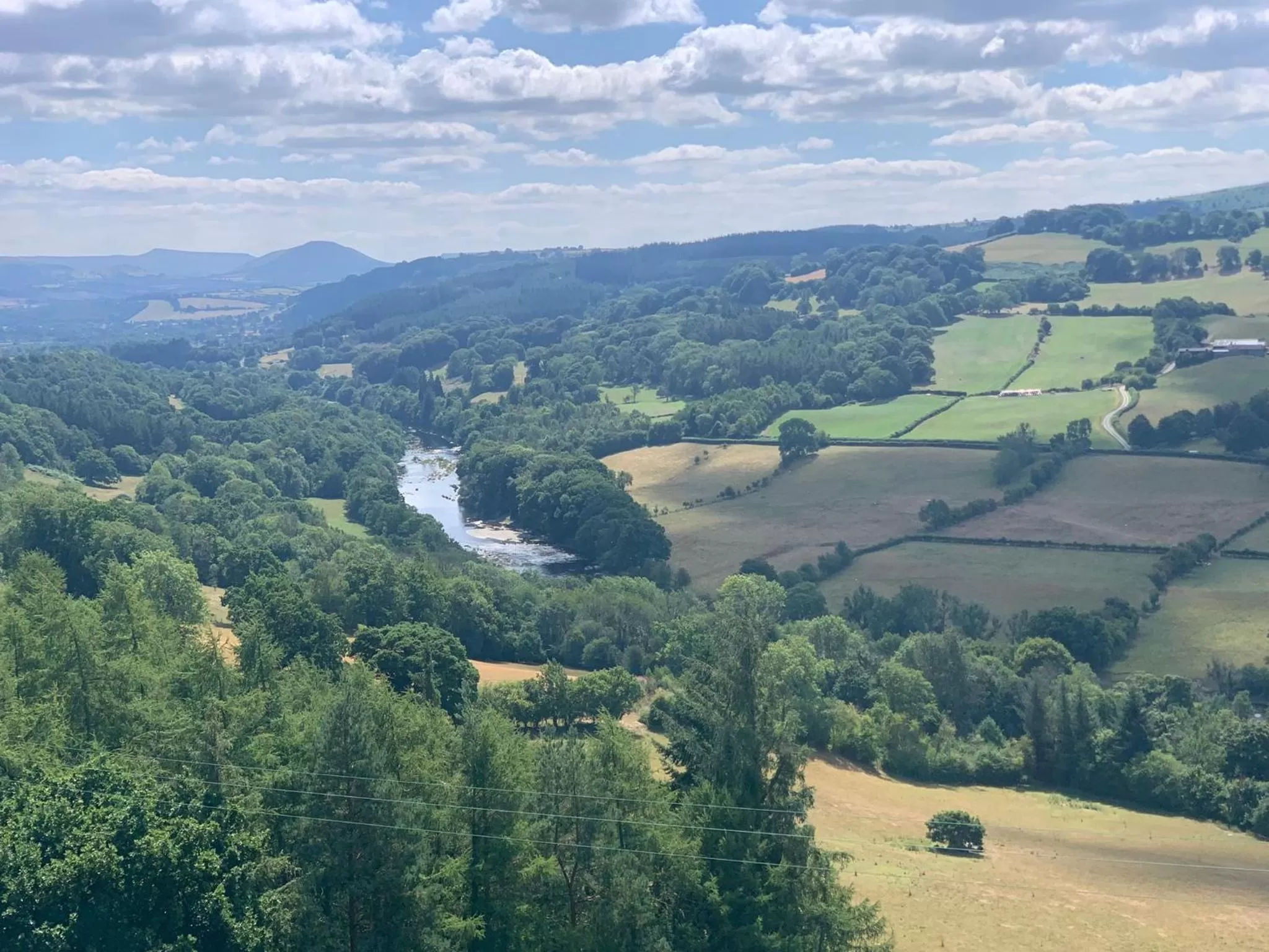 Natural landscape, Bird's-eye View in The Skreen