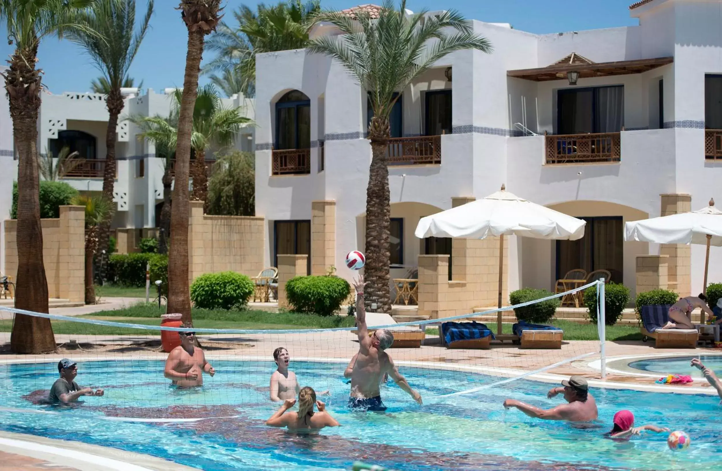 Swimming pool in Amphoras Beach - Ultra All Inclusive Swimming pool in Amphoras Beach - Ultra All Inclusive