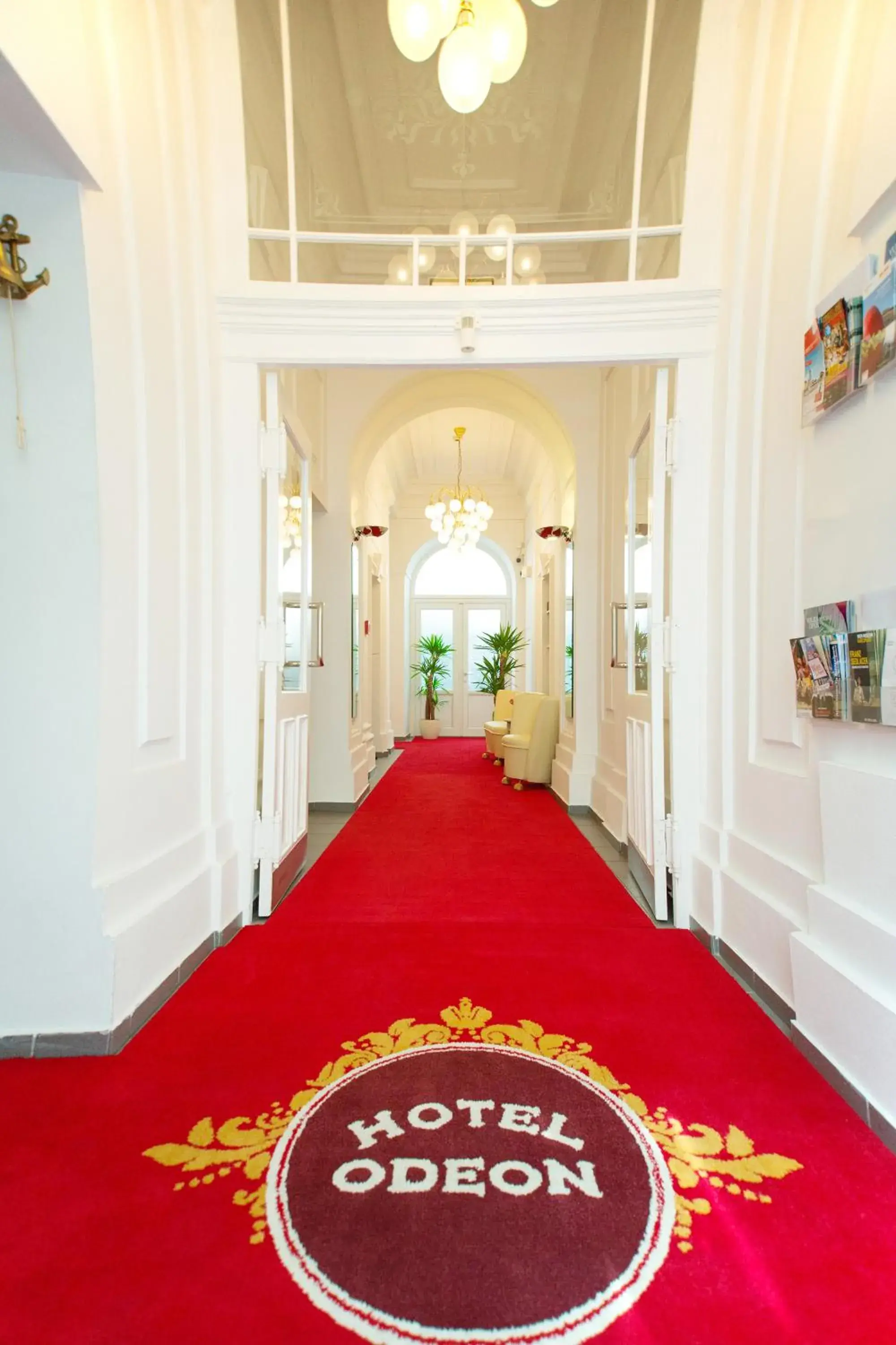 Lobby or reception in Hotel Odeon