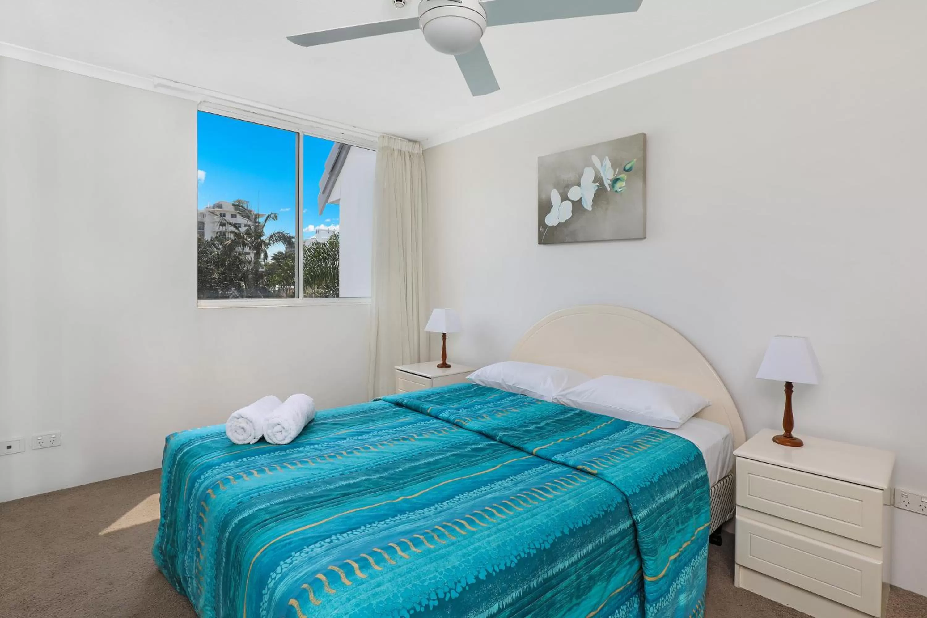 Bedroom, Bed in The Bay Apartments Coolangatta