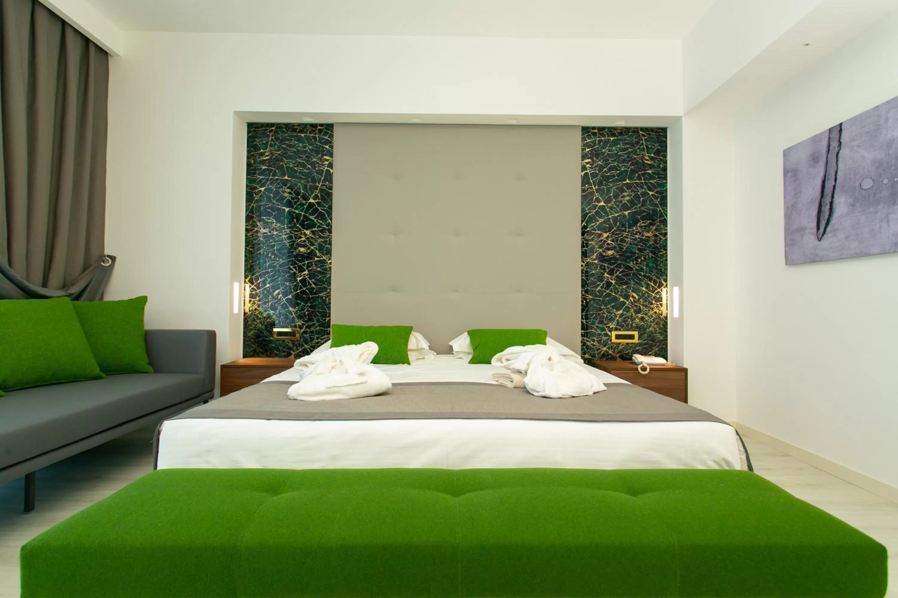 Photo of the whole room, Bed in Hotel Terme Venezia