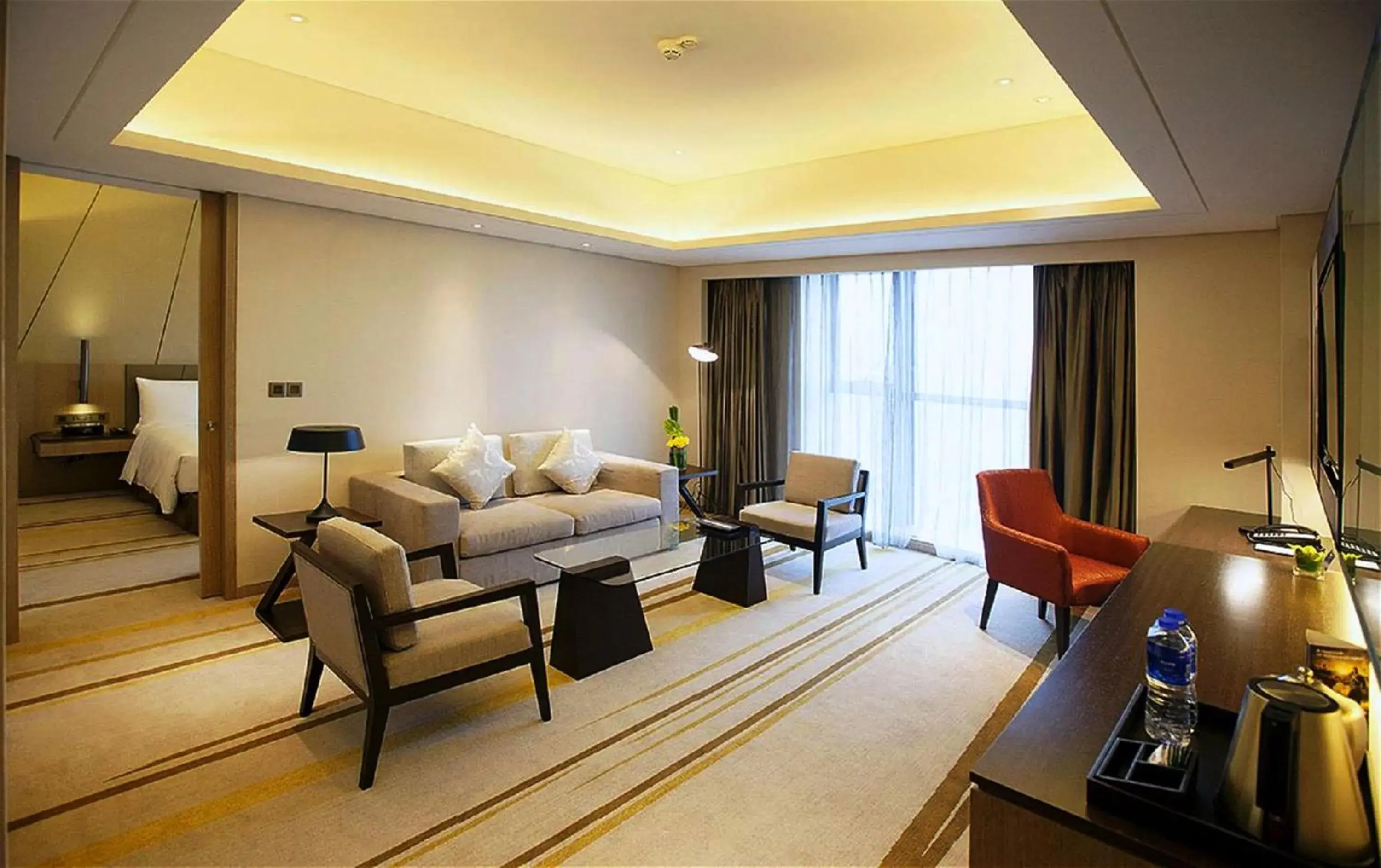 Living room, Seating Area in Radisson Blu Shanghai Pudong Jinqiao