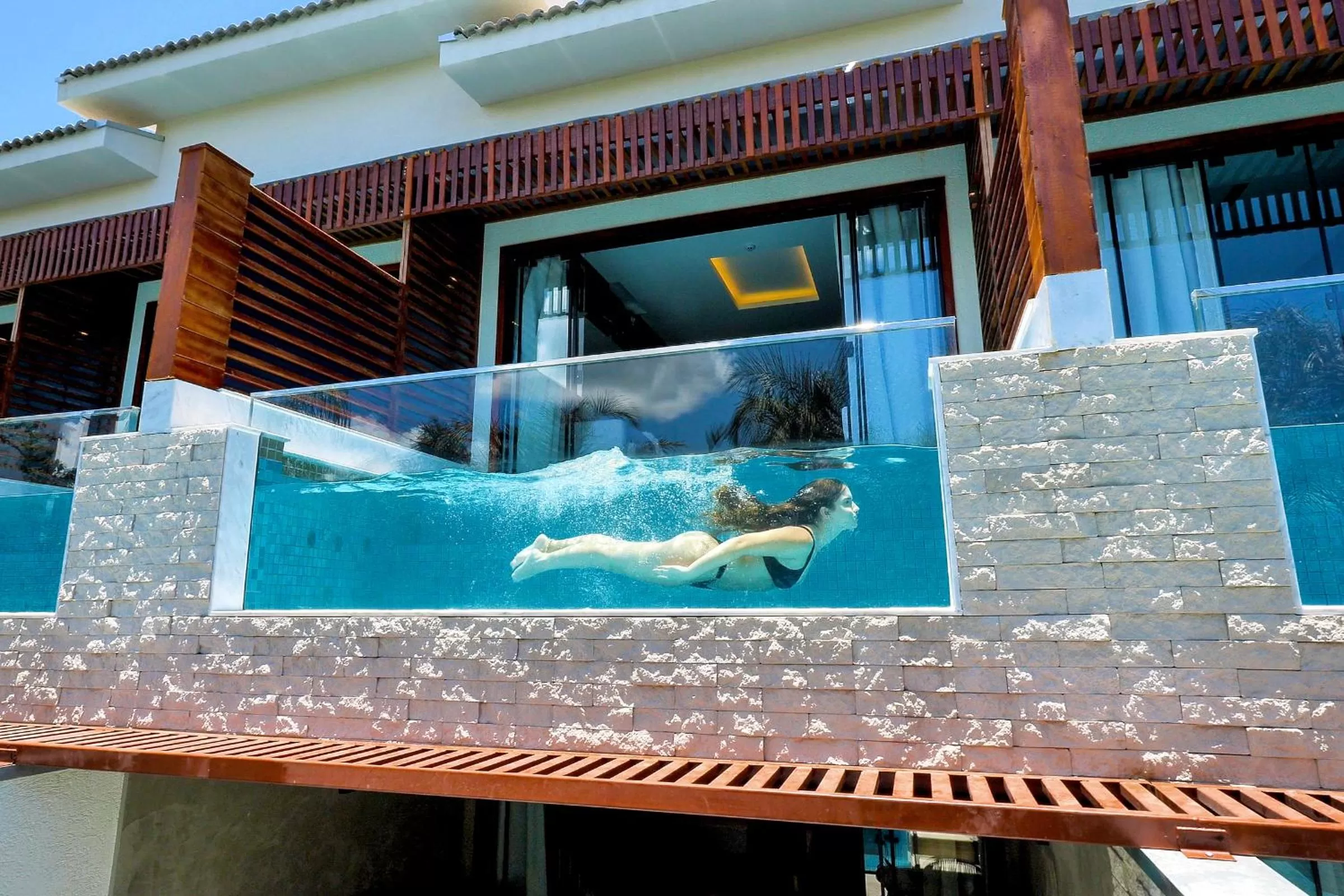 Swimming pool in Arte da Natureza Hotel Bonito