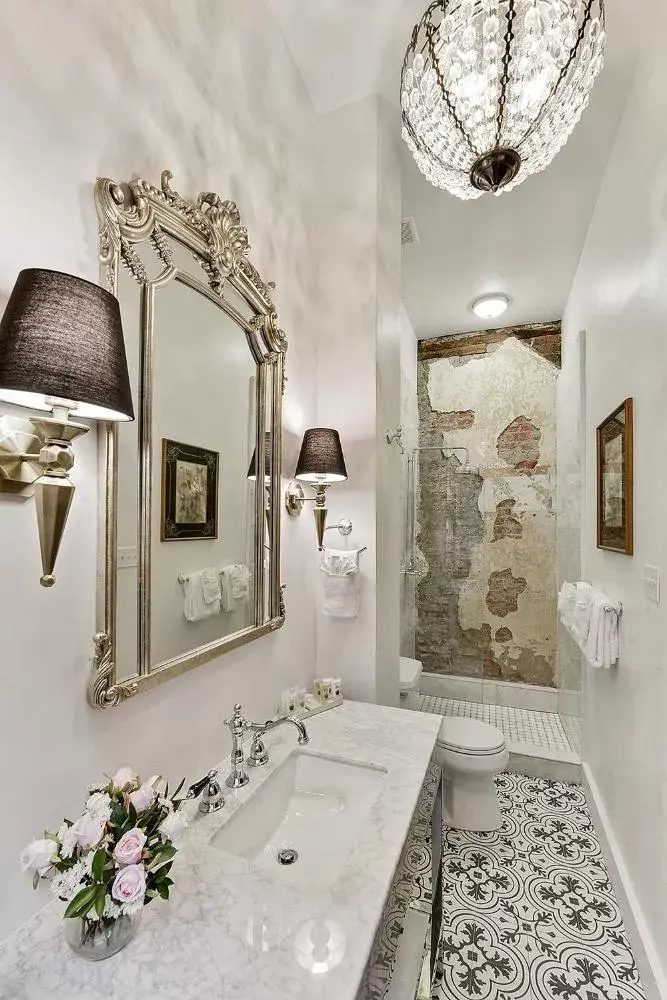 Bathroom in French Quarter Mansion