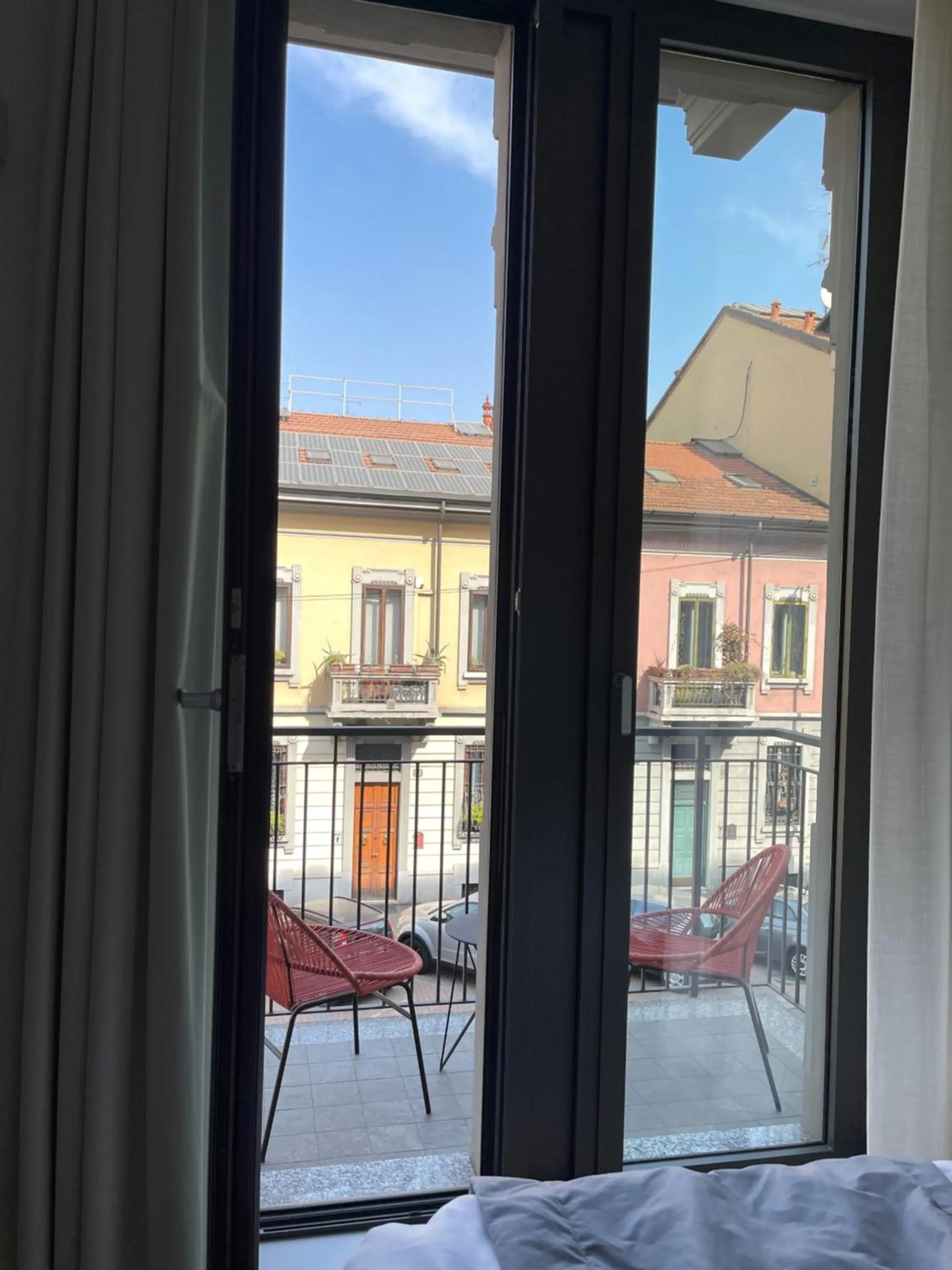 Balcony/Terrace, Bed in Gatto Bianco Mia Aparthotel