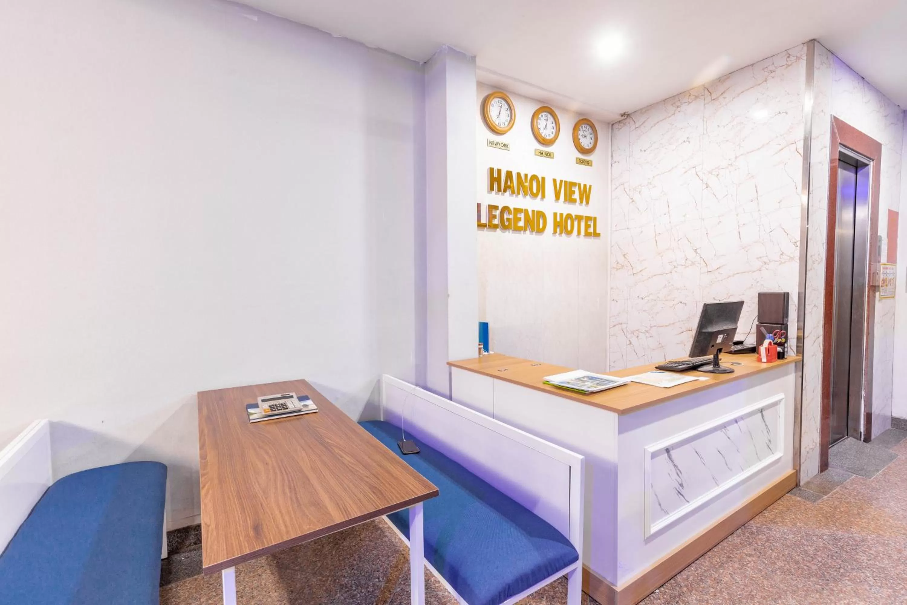 Lobby or reception in Hanoi View Legend Hotel