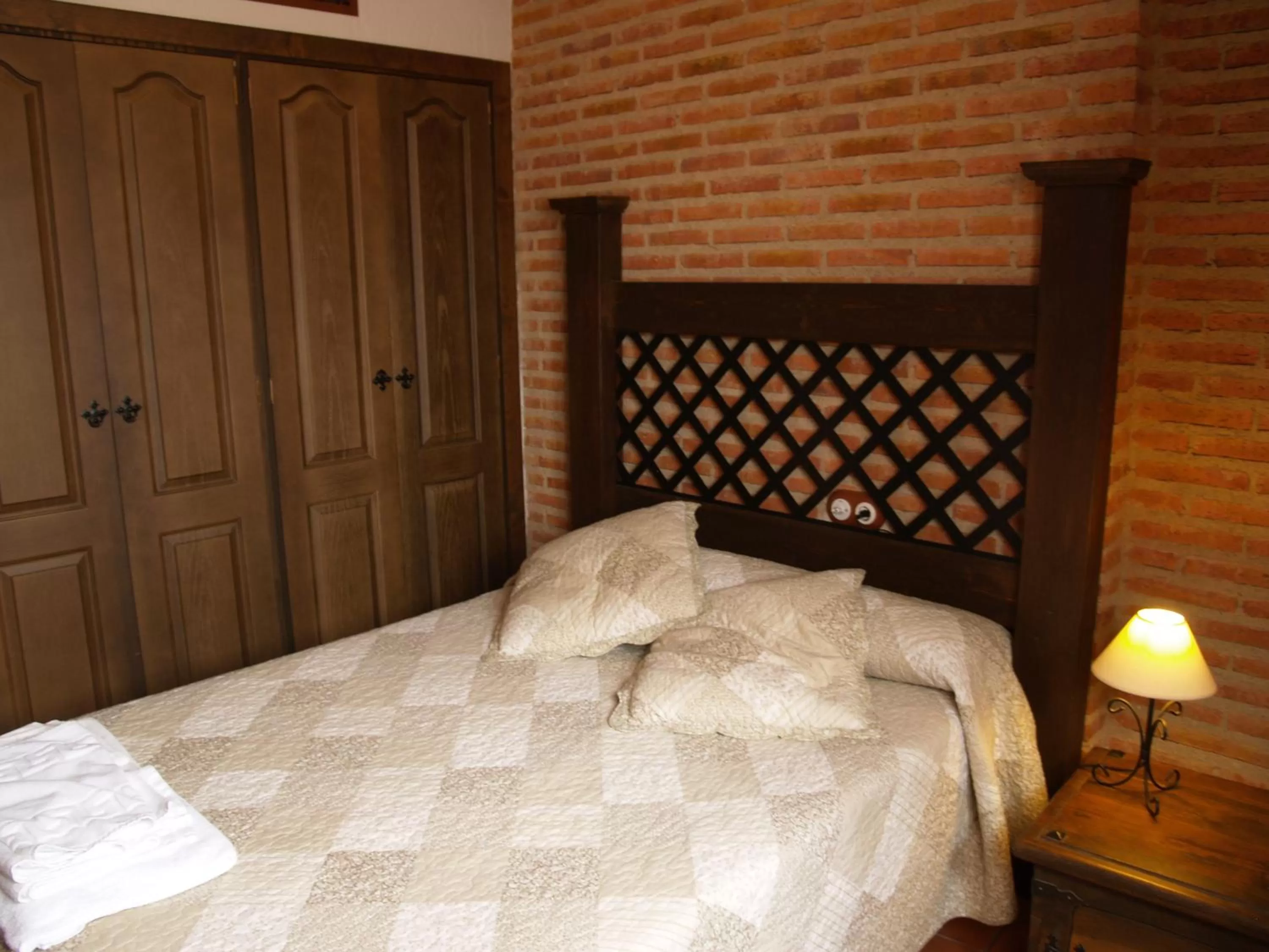 Bed in Hotel Rural El Rocal