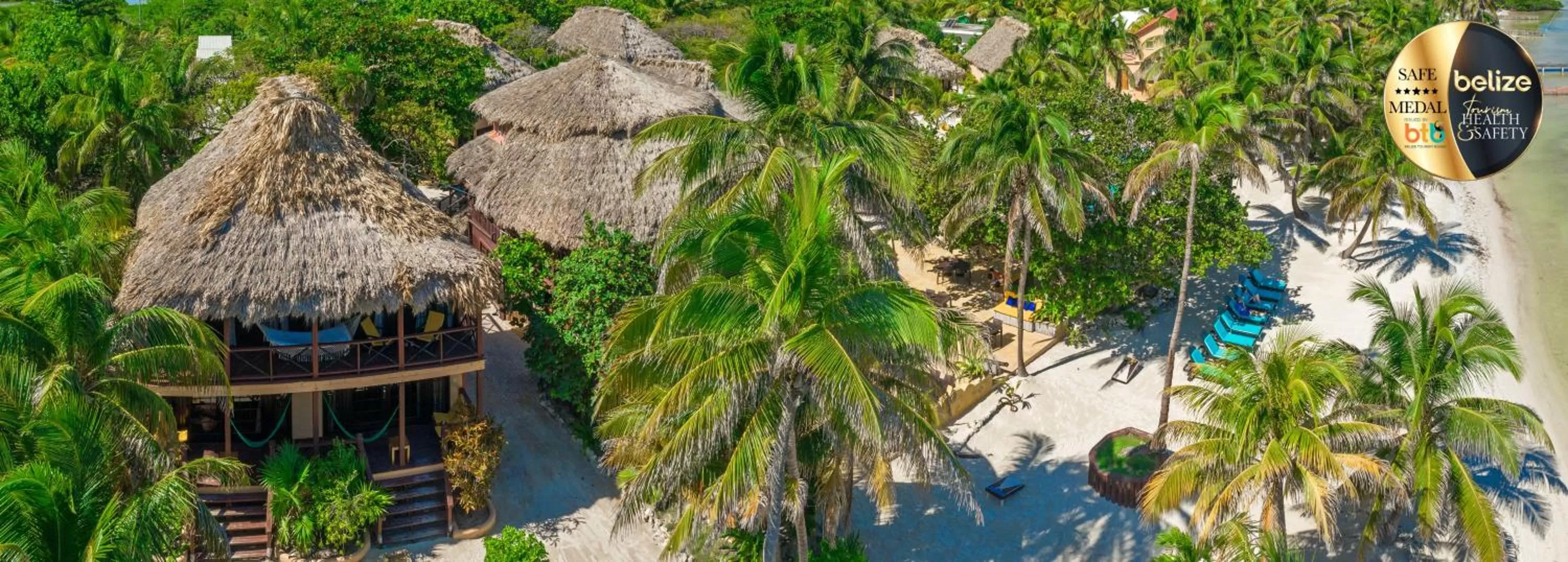 Bird's eye view in Portofino Beach Resort-An Authentic Island Escape!