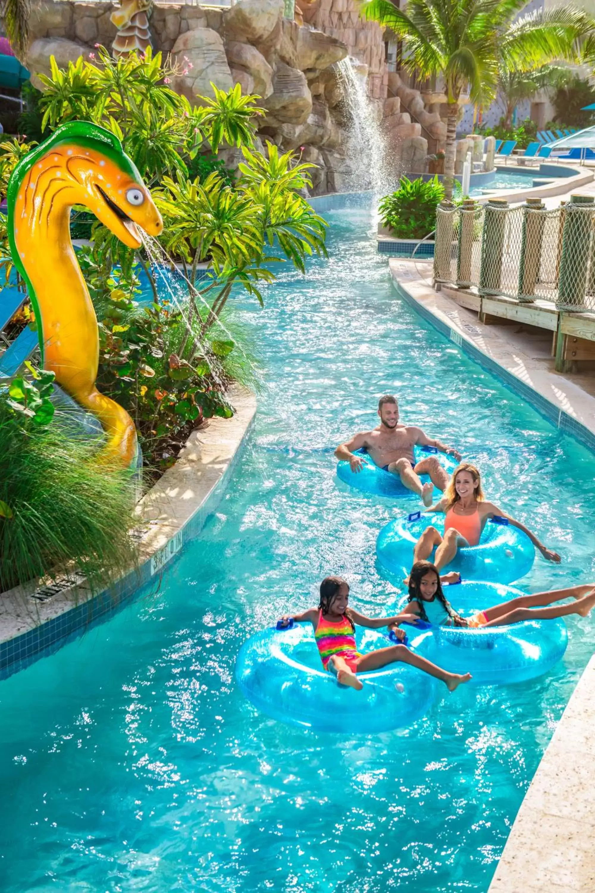 Aqua park, Swimming Pool in Margaritaville Beach Resort Nassau