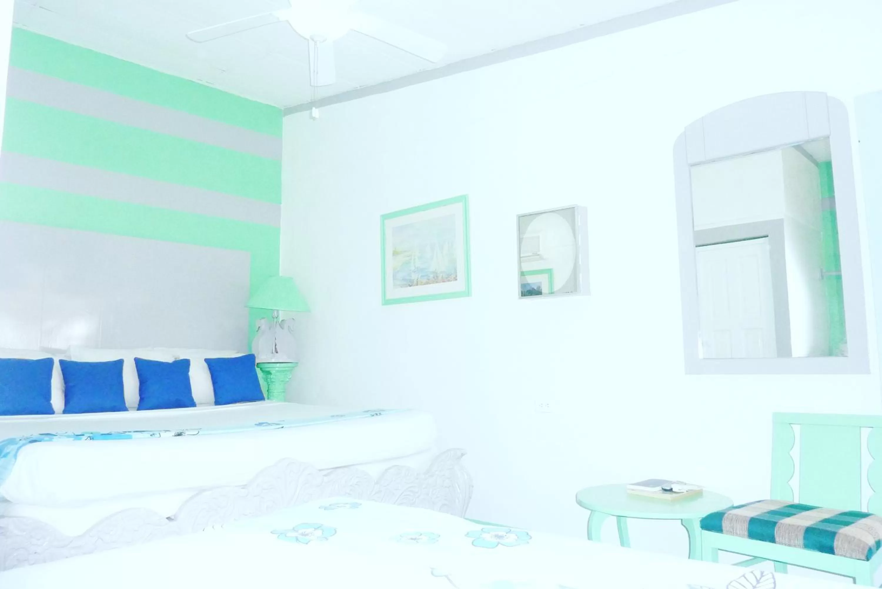 Bed in Hotel Ivania´s