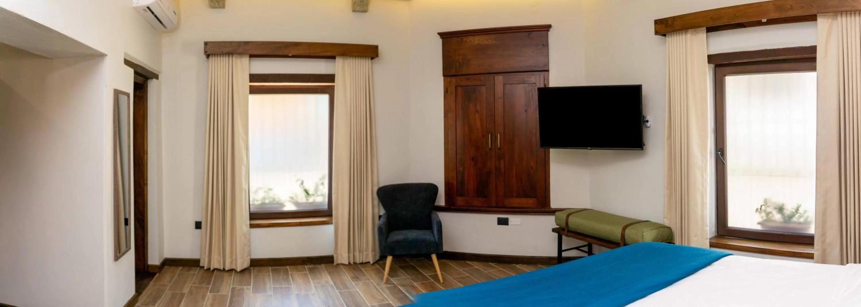 Bed in Casa Villamil Boutique Hotel