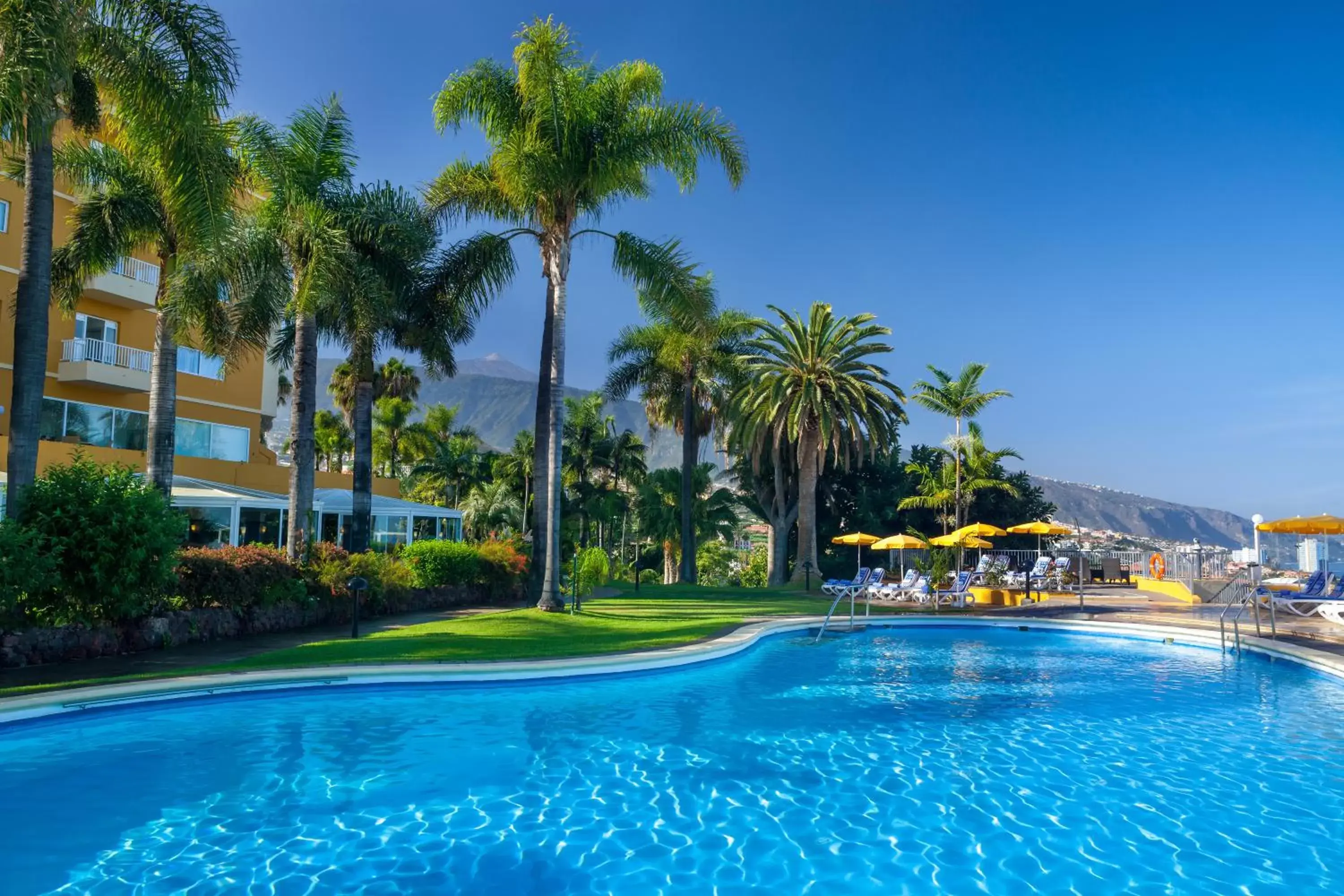 Pool view, Swimming Pool in Hotel Tigaiga