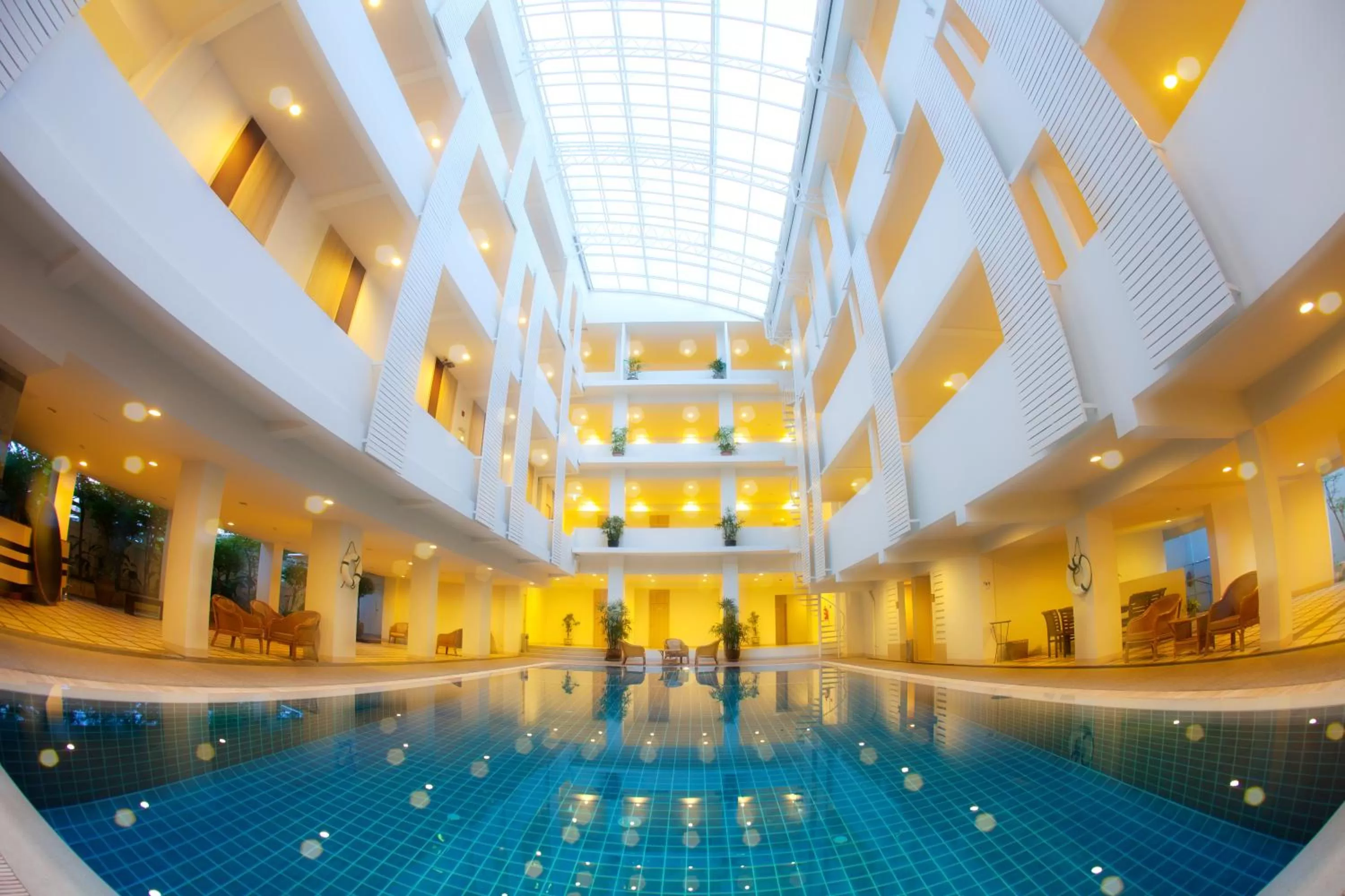 Swimming pool in Trang Hotel Bangkok - SHA Plus
