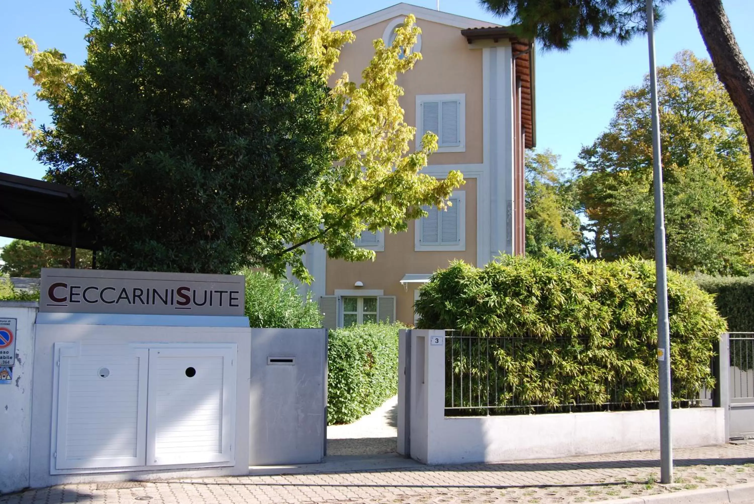 Facade/Entrance in Ceccarini Suite