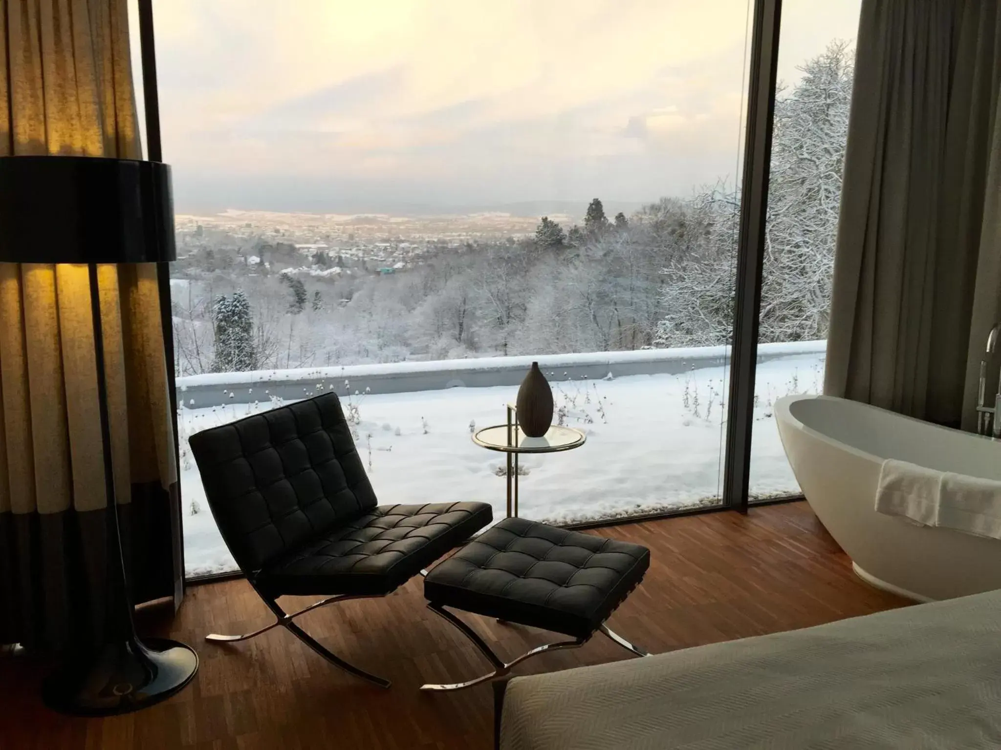 View (from property/room), Seating Area in Schlosshotel Kassel