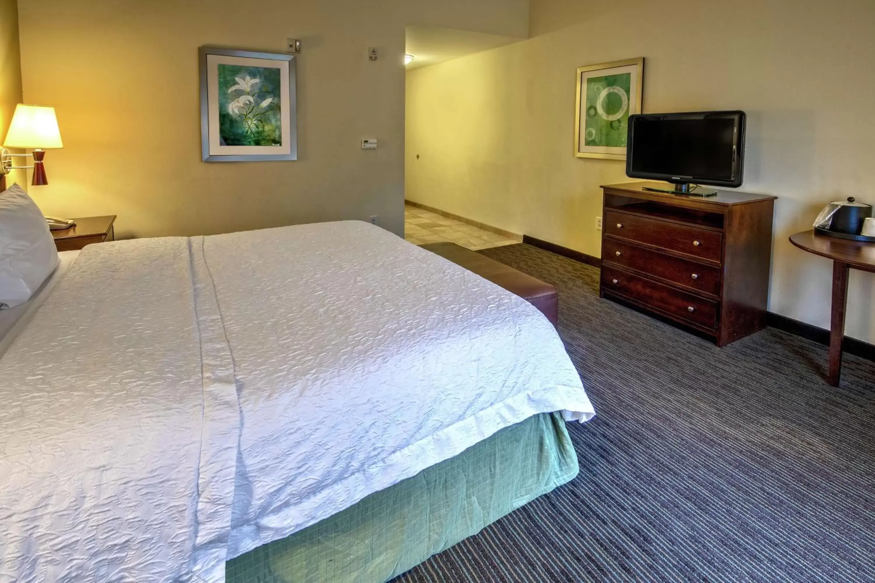 Bedroom, Bed in Hampton Inn & Suites Birmingham/280 East-Eagle Point