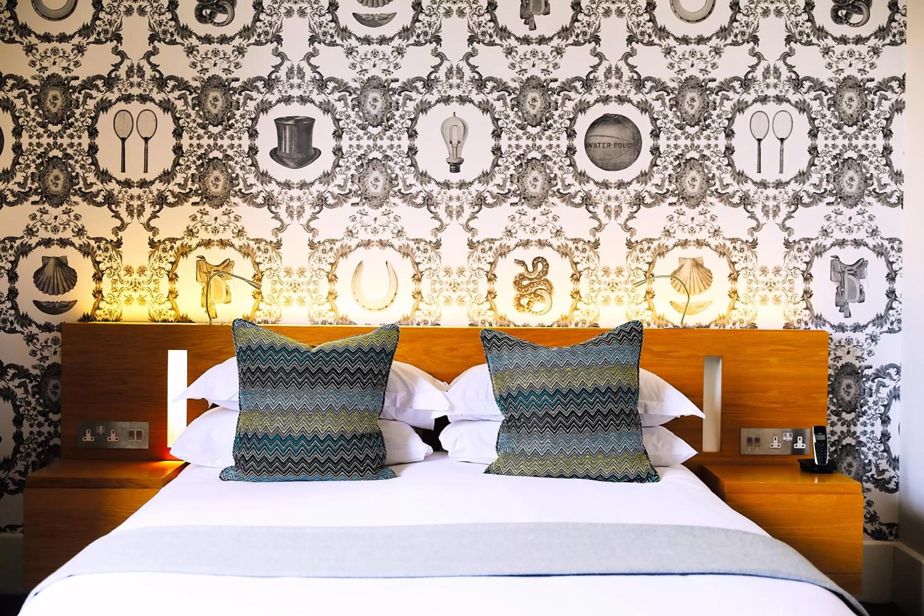 Bedroom, Bed in Malmaison Cheltenham