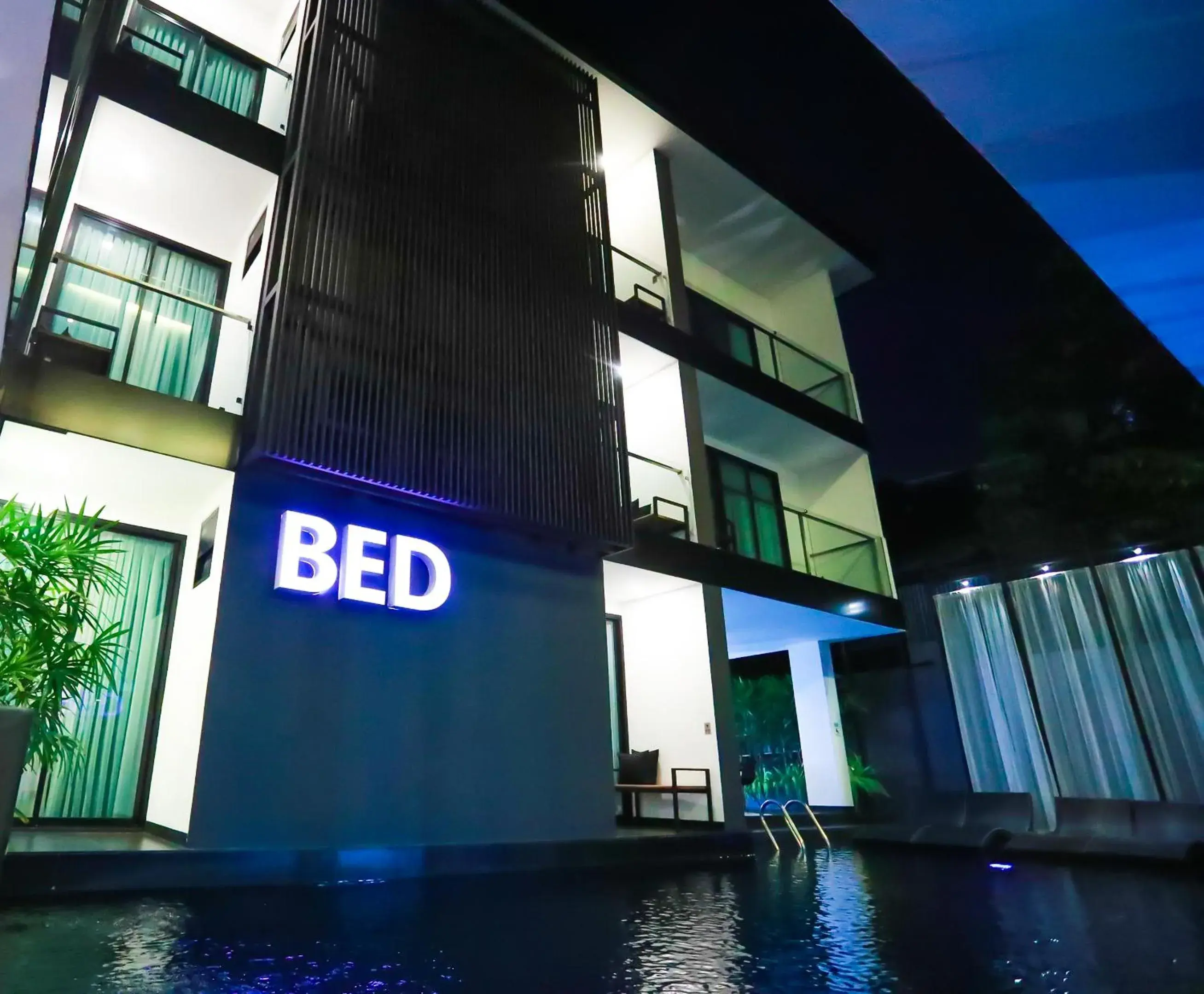 Night, Property Building in BED Chiangmai Gate- Adults Only