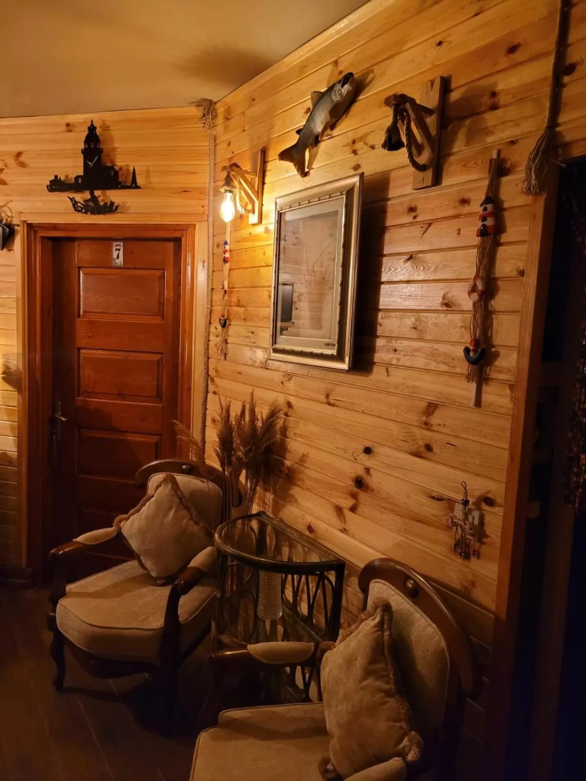 Seating area in Balim Sultany