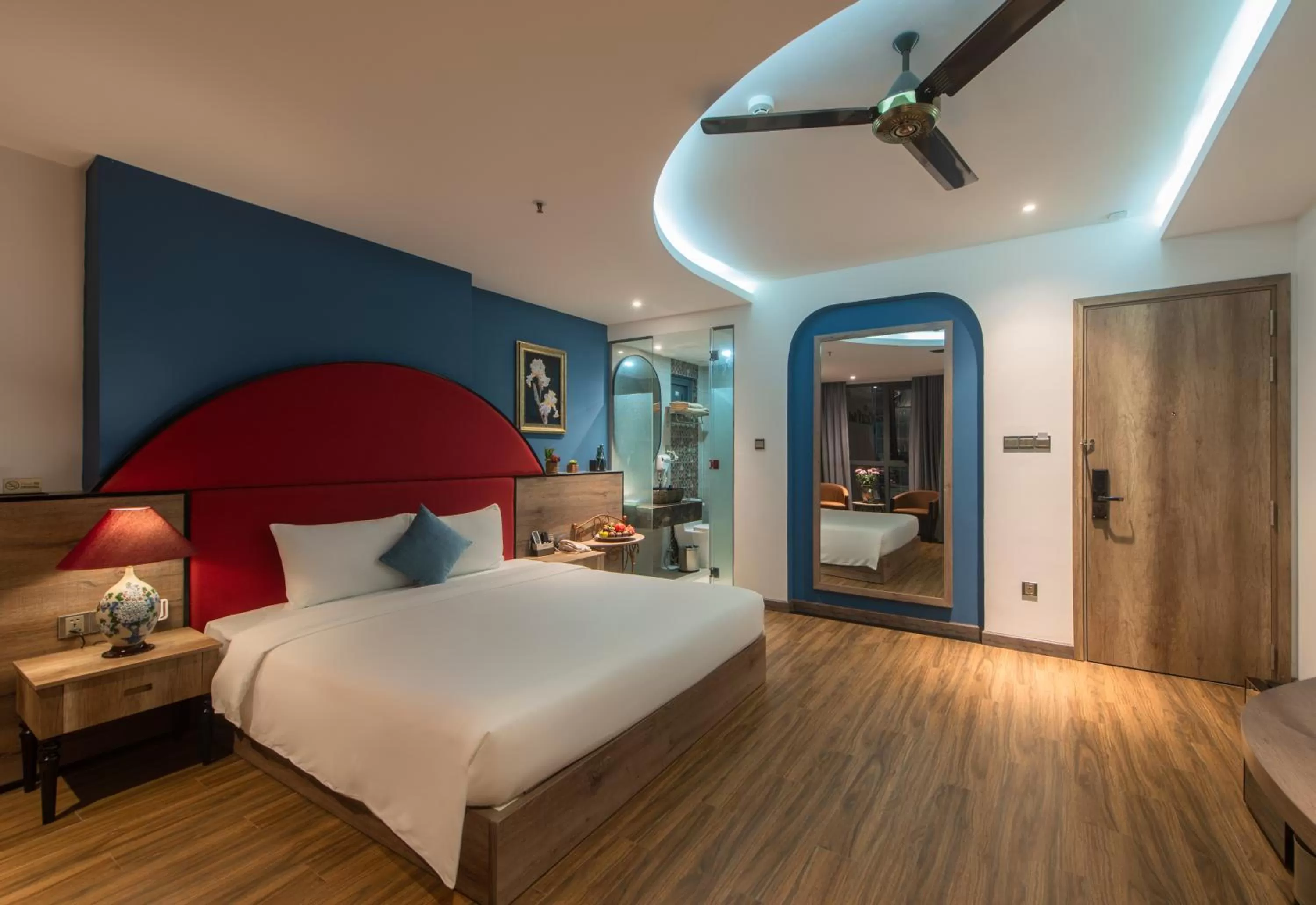 Bed in Aaron Boutique Hotel