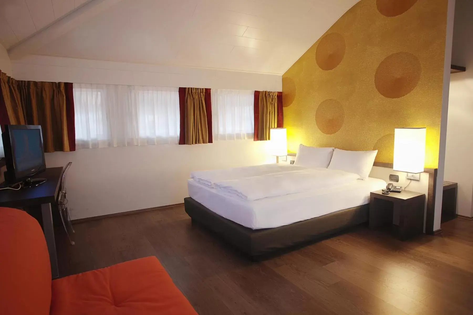 Bed in Hotel Internazionale Bellinzona